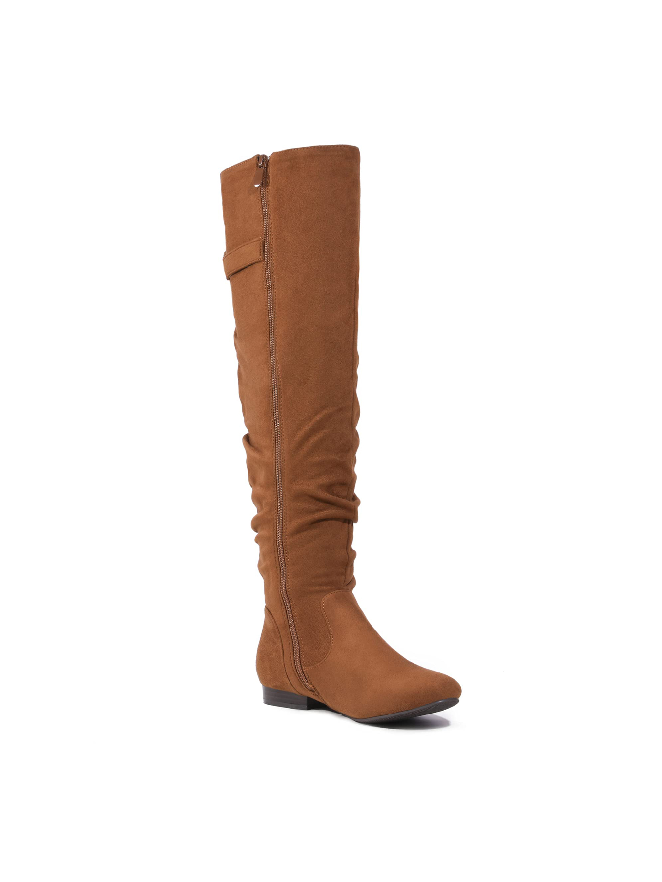 In Coffee Brown Women Fashion Boots