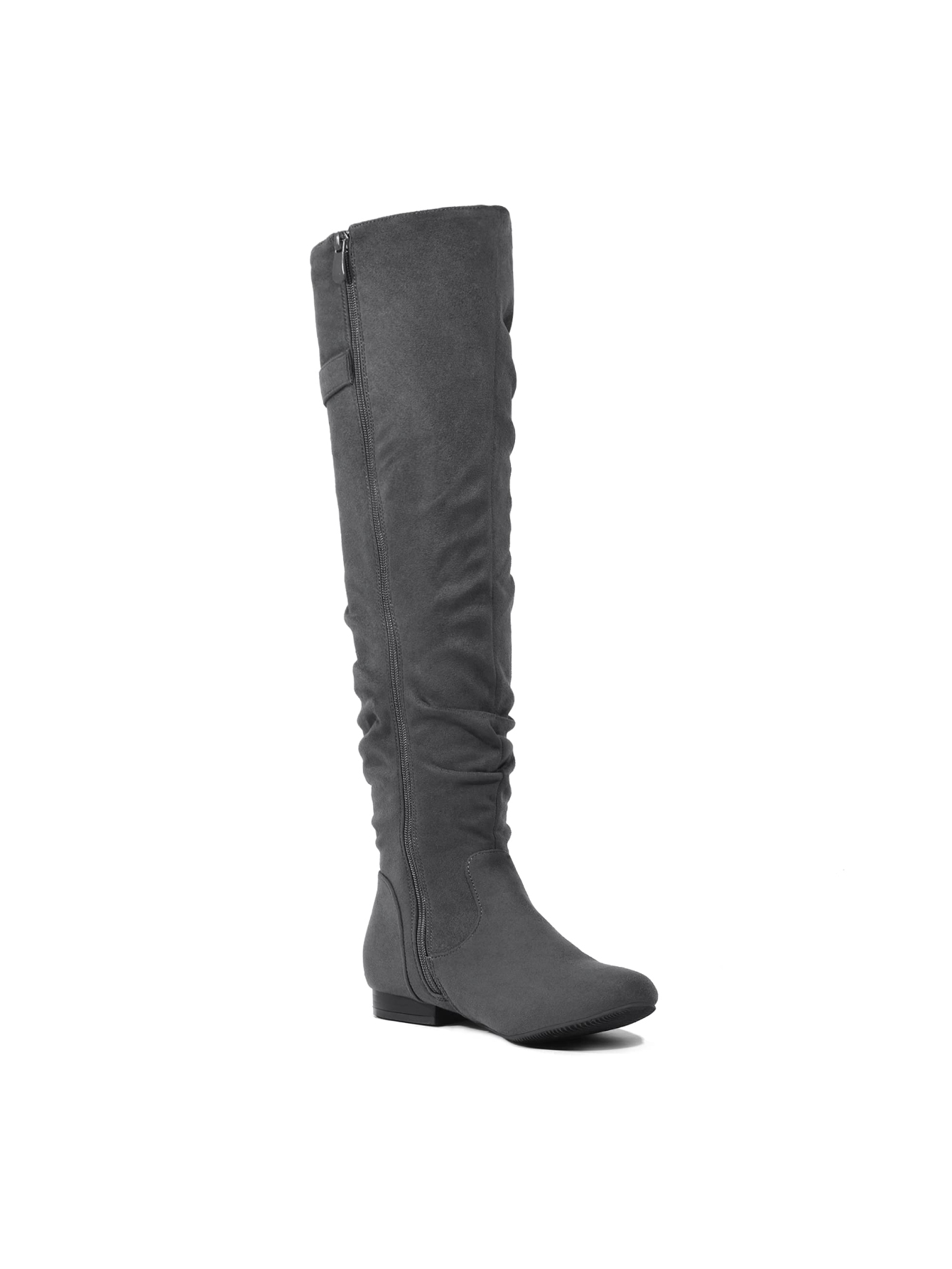 In Grey Women Fashion Boots