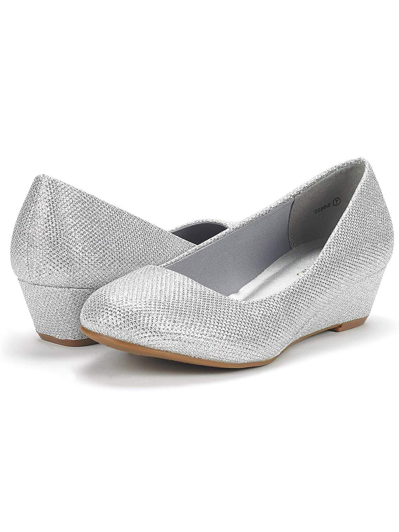 In Silver Women Wedges & Flatform