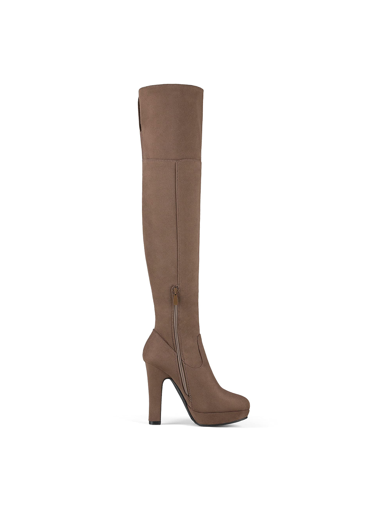 In Khaki Women Fashion Boots