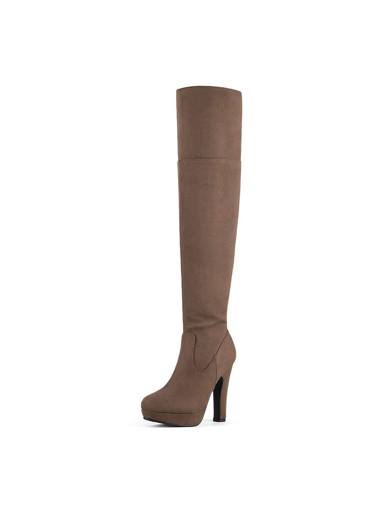 In Khaki Women Fashion Boots