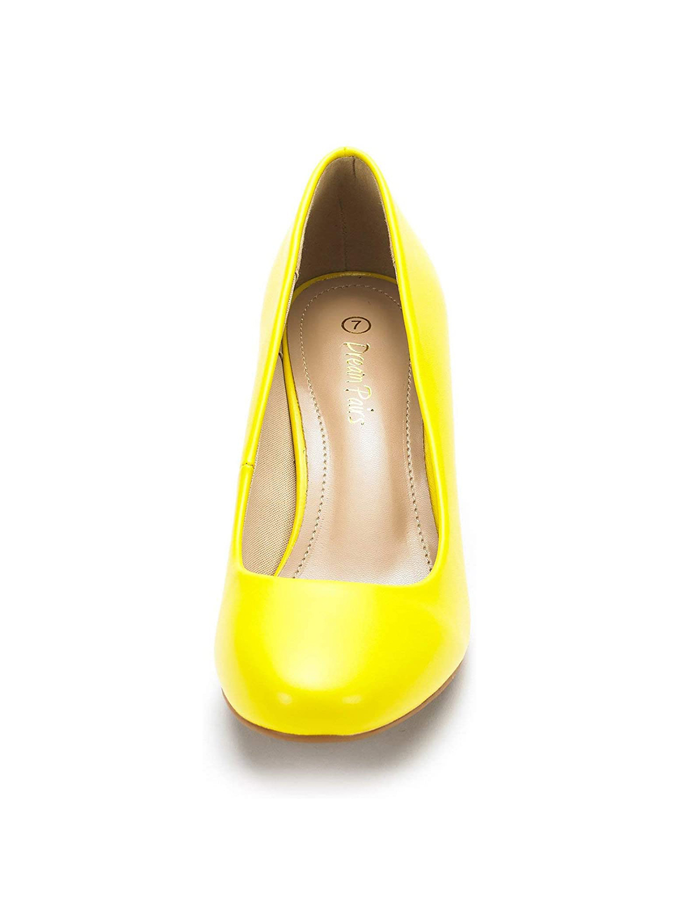 In Yellow Women Pumps