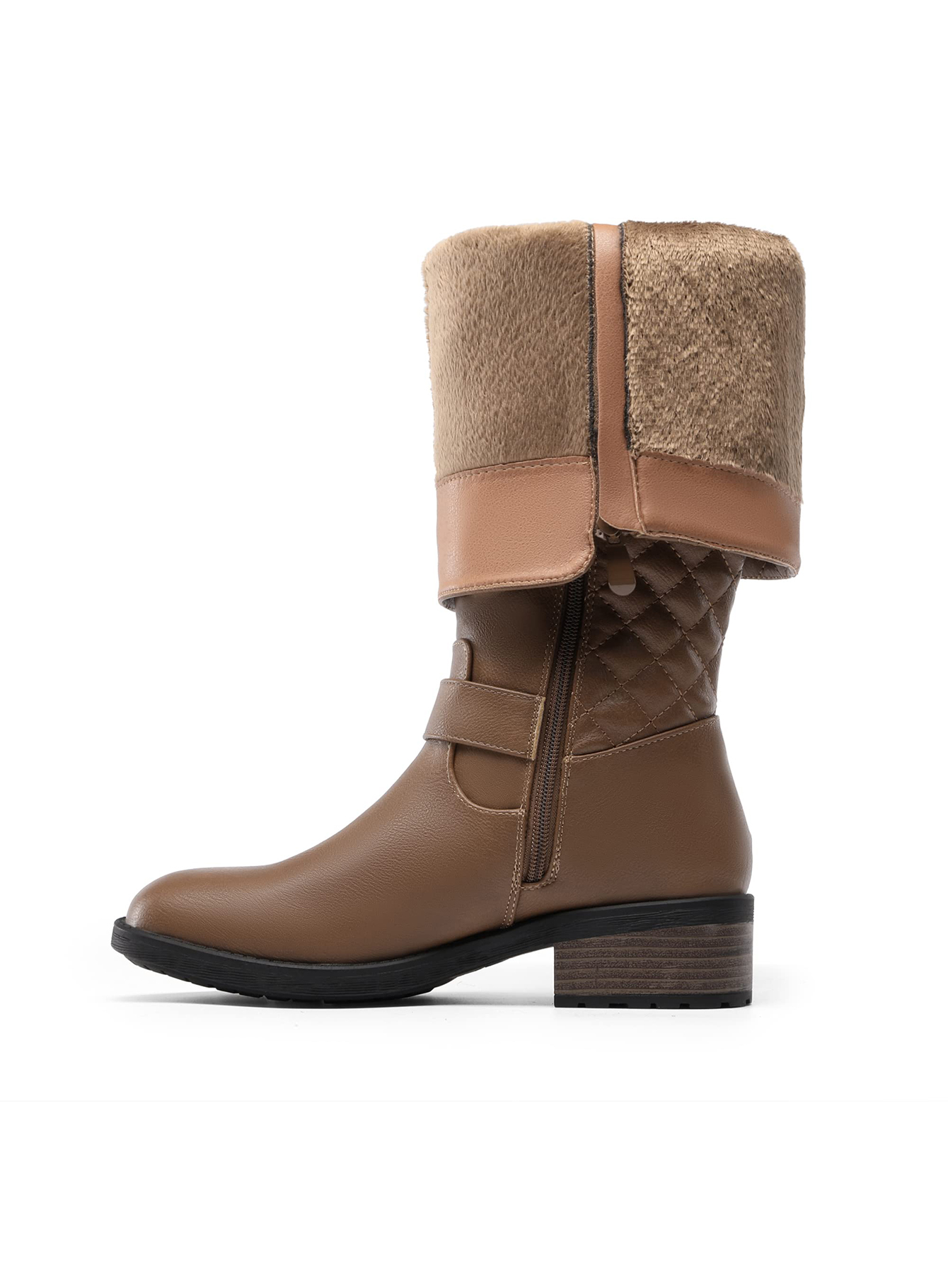 In Camel Women Fashion Boots