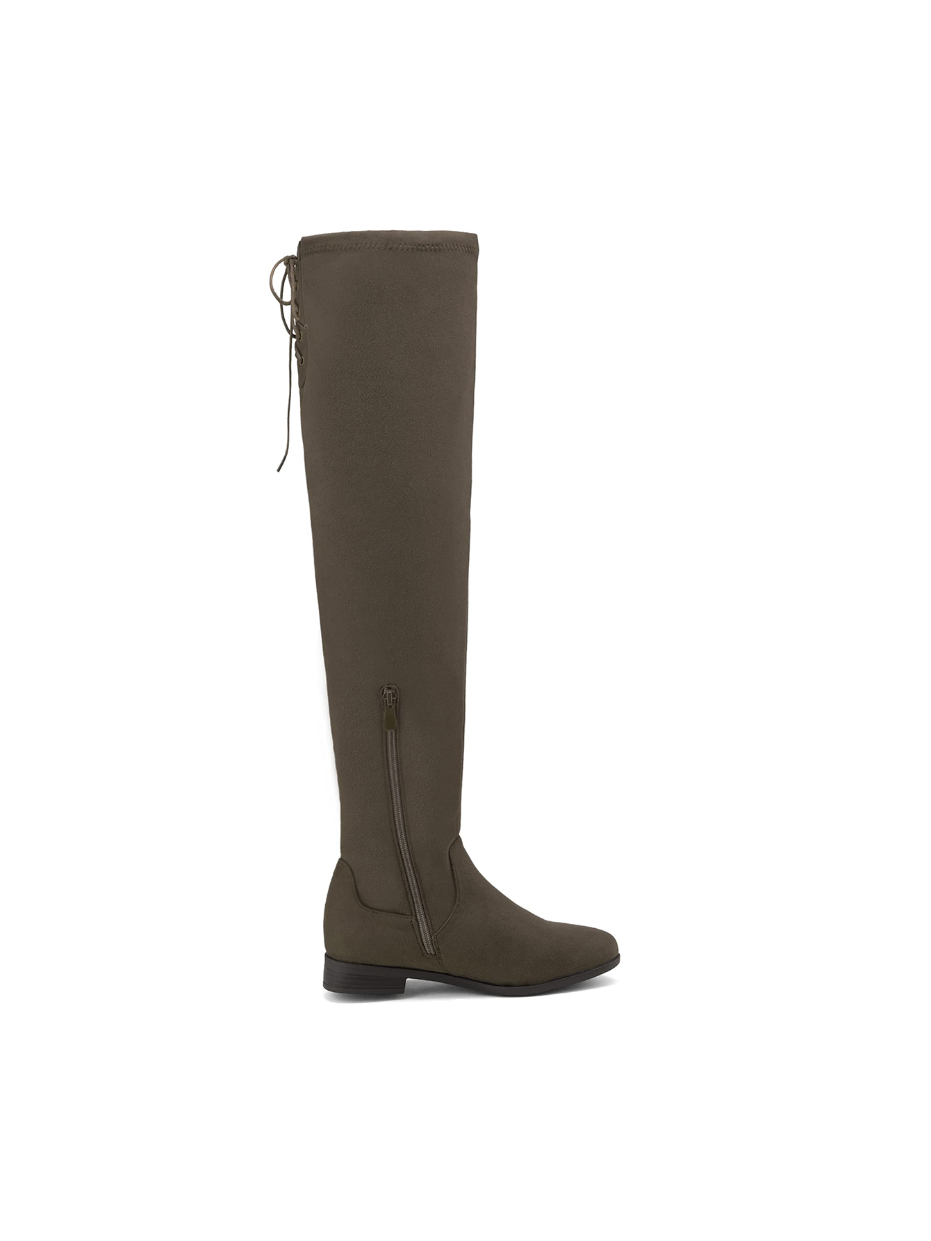 In Khaki Women Fashion Boots