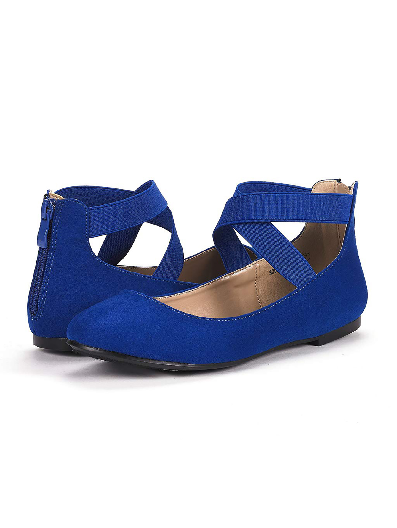 In Royal Blue Women Flats