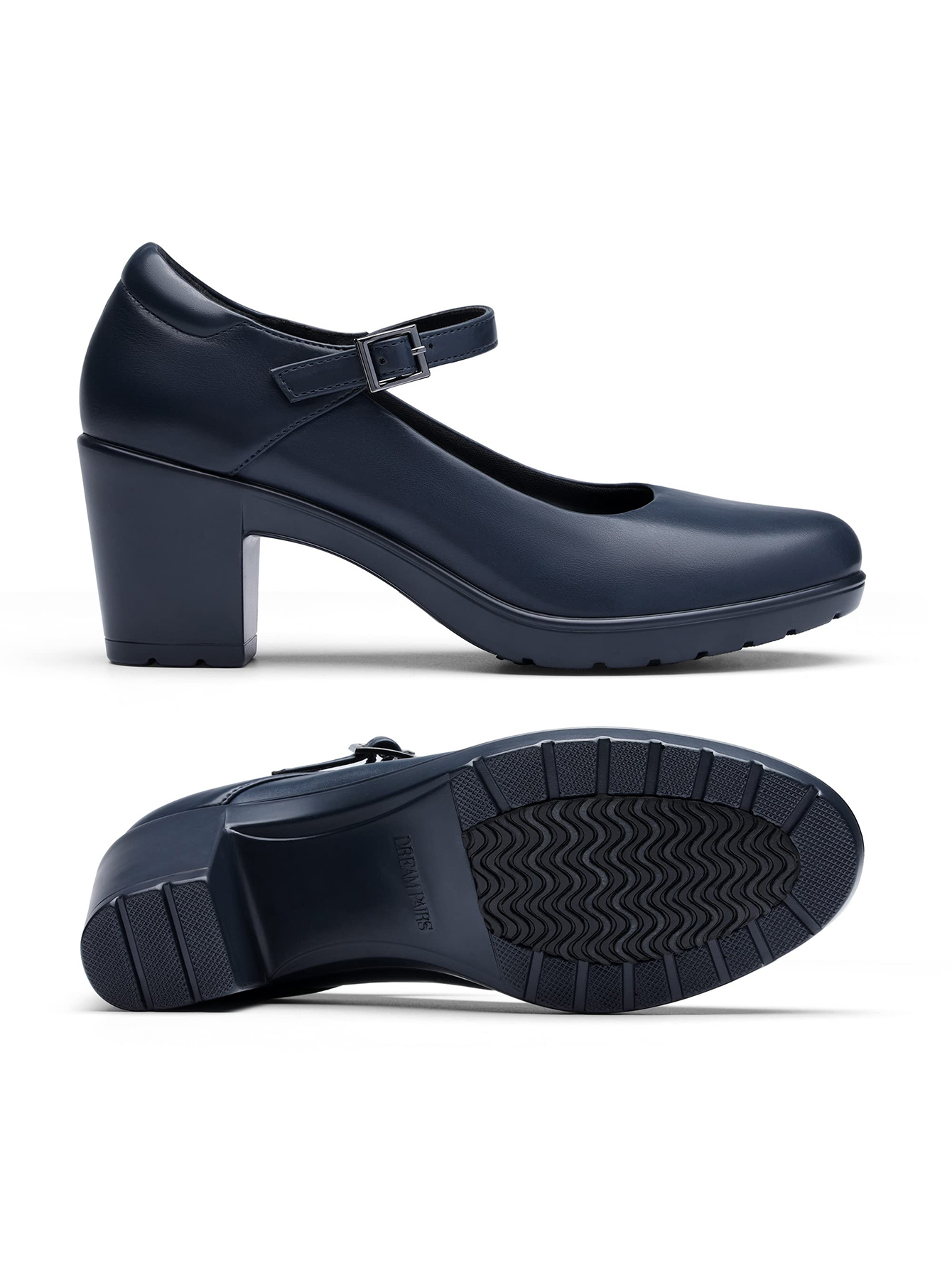 In Navy Blue Women Pumps