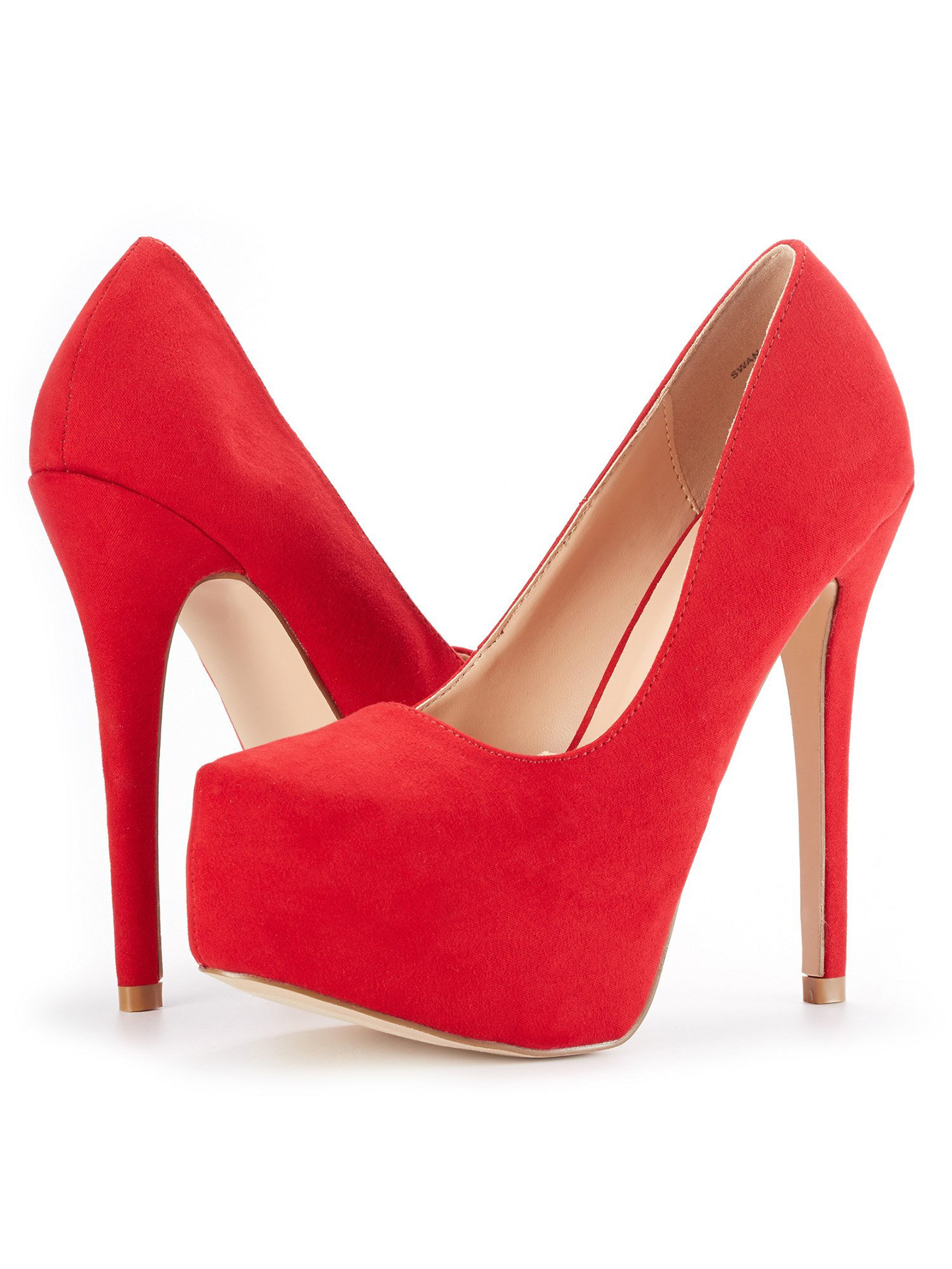 In Red Women Pumps