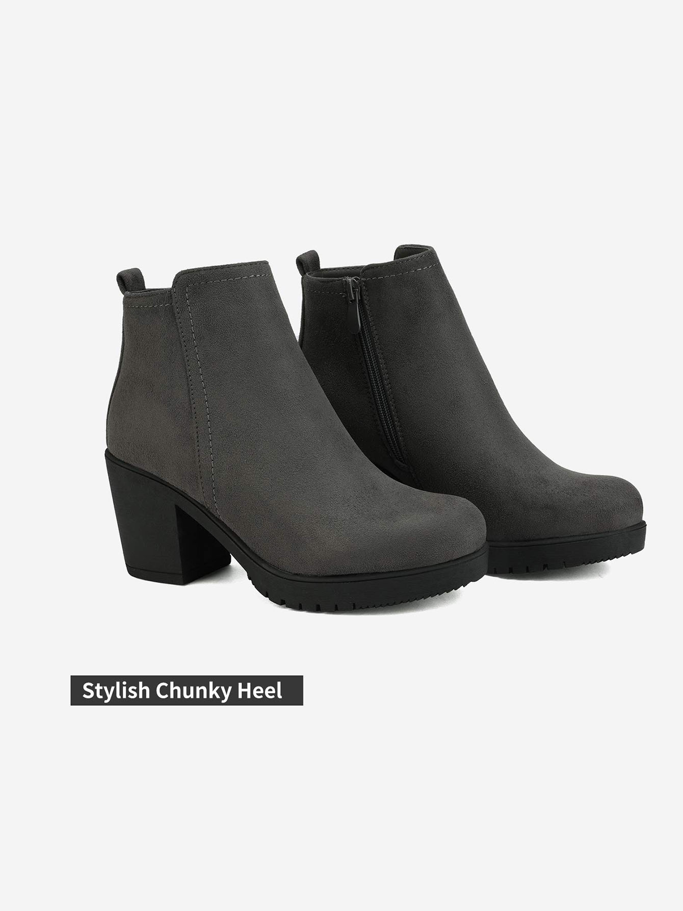 In Grey Women Ankle Boots & Booties