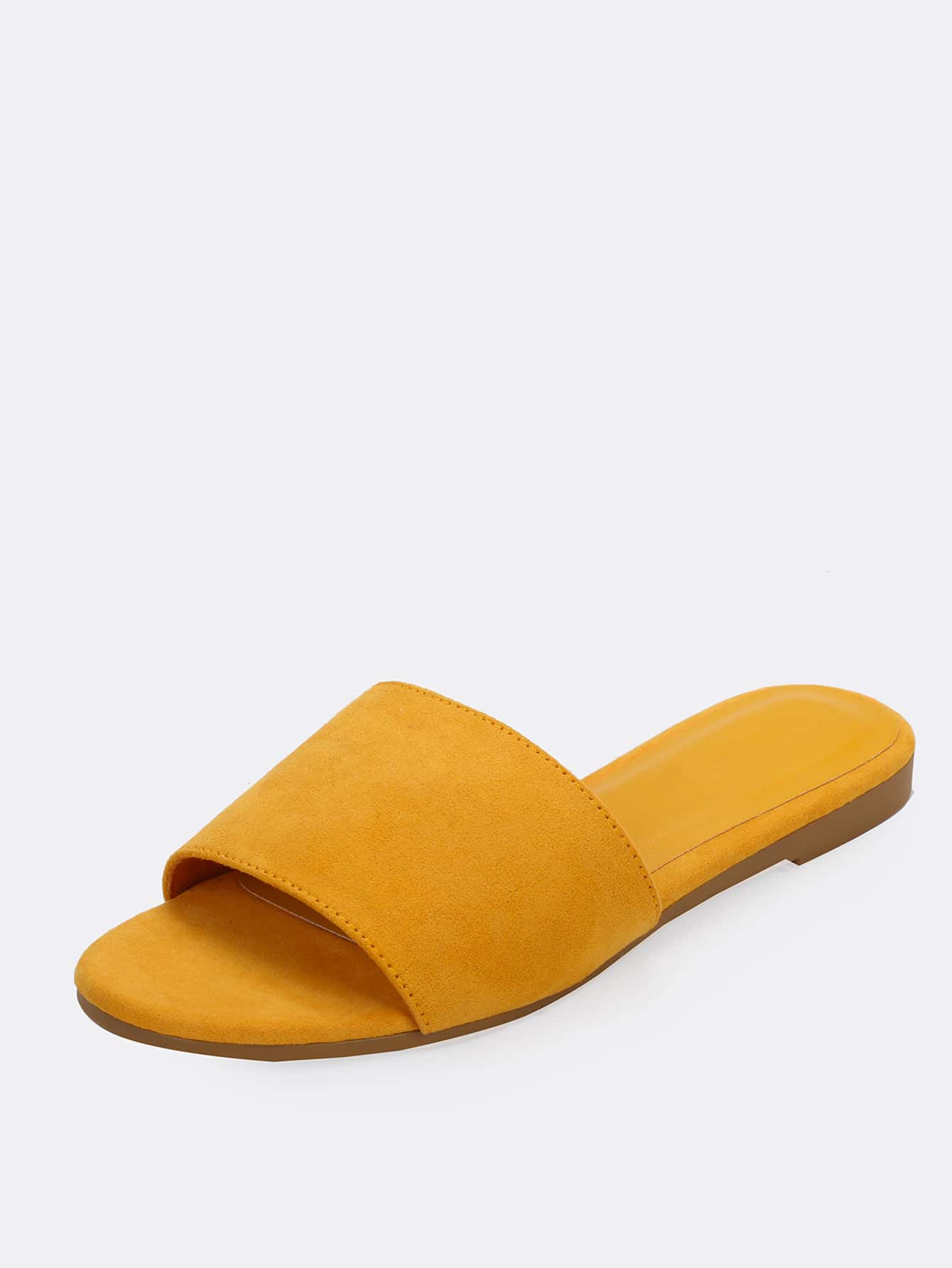 In Mustard Yellow Women Shoes