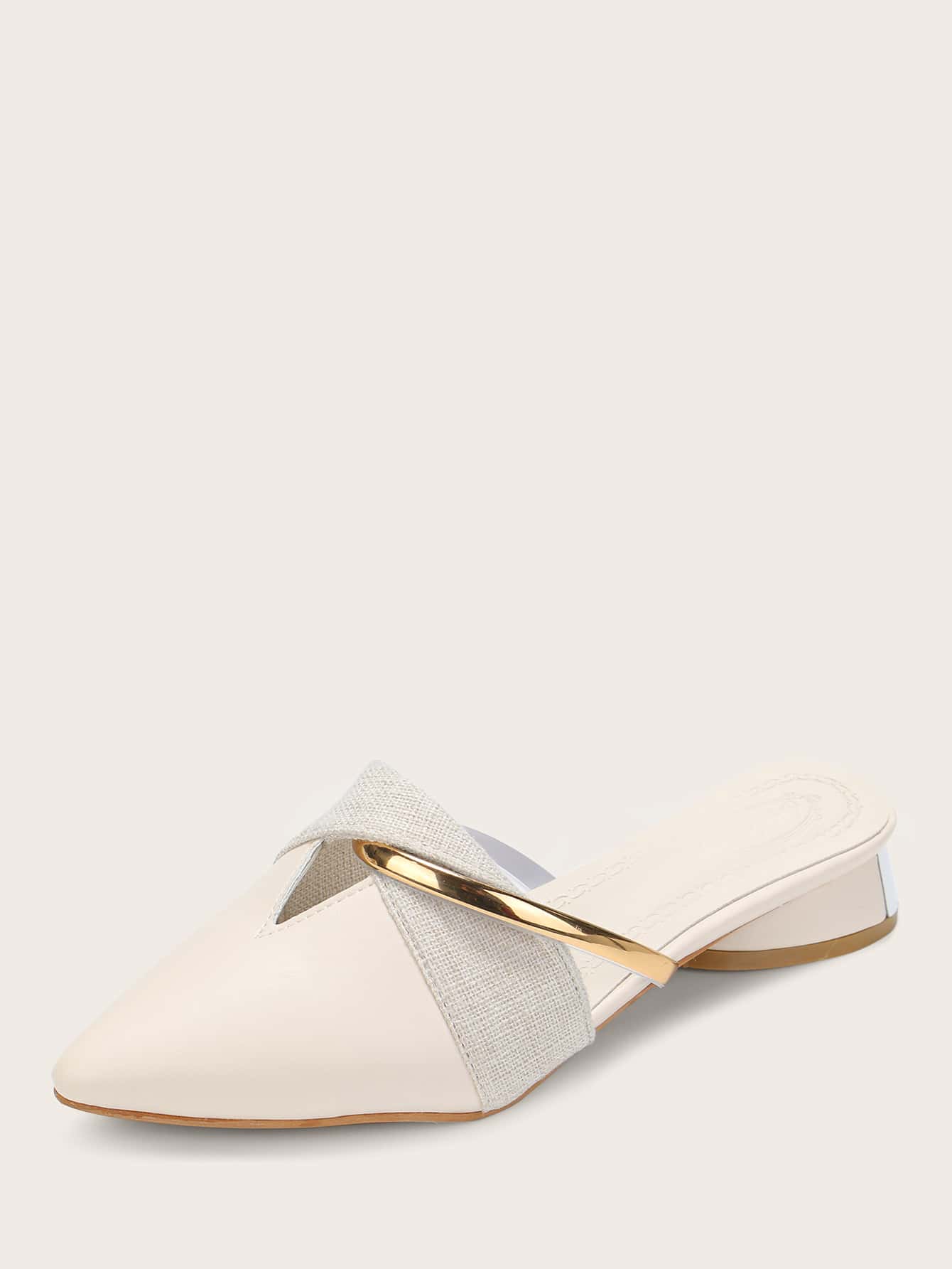 In Beige Women Flats