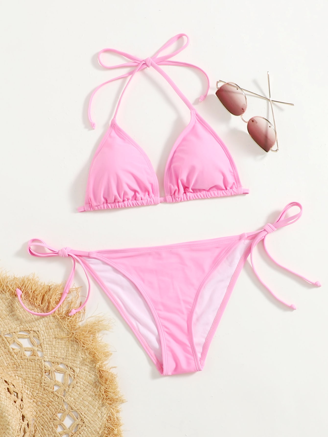 In Pink Women Bikini Sets