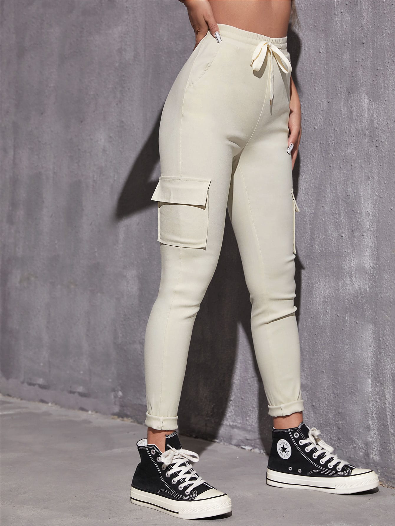 In Beige Women Pants