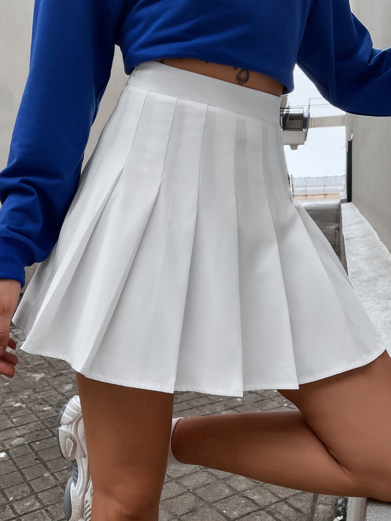 In White Women Skirts