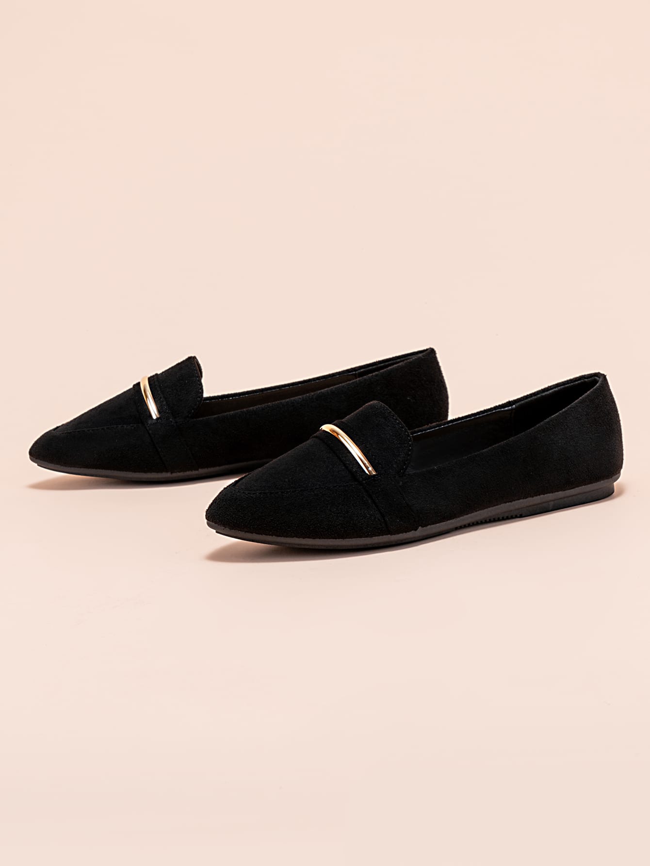 In Black Women Flats