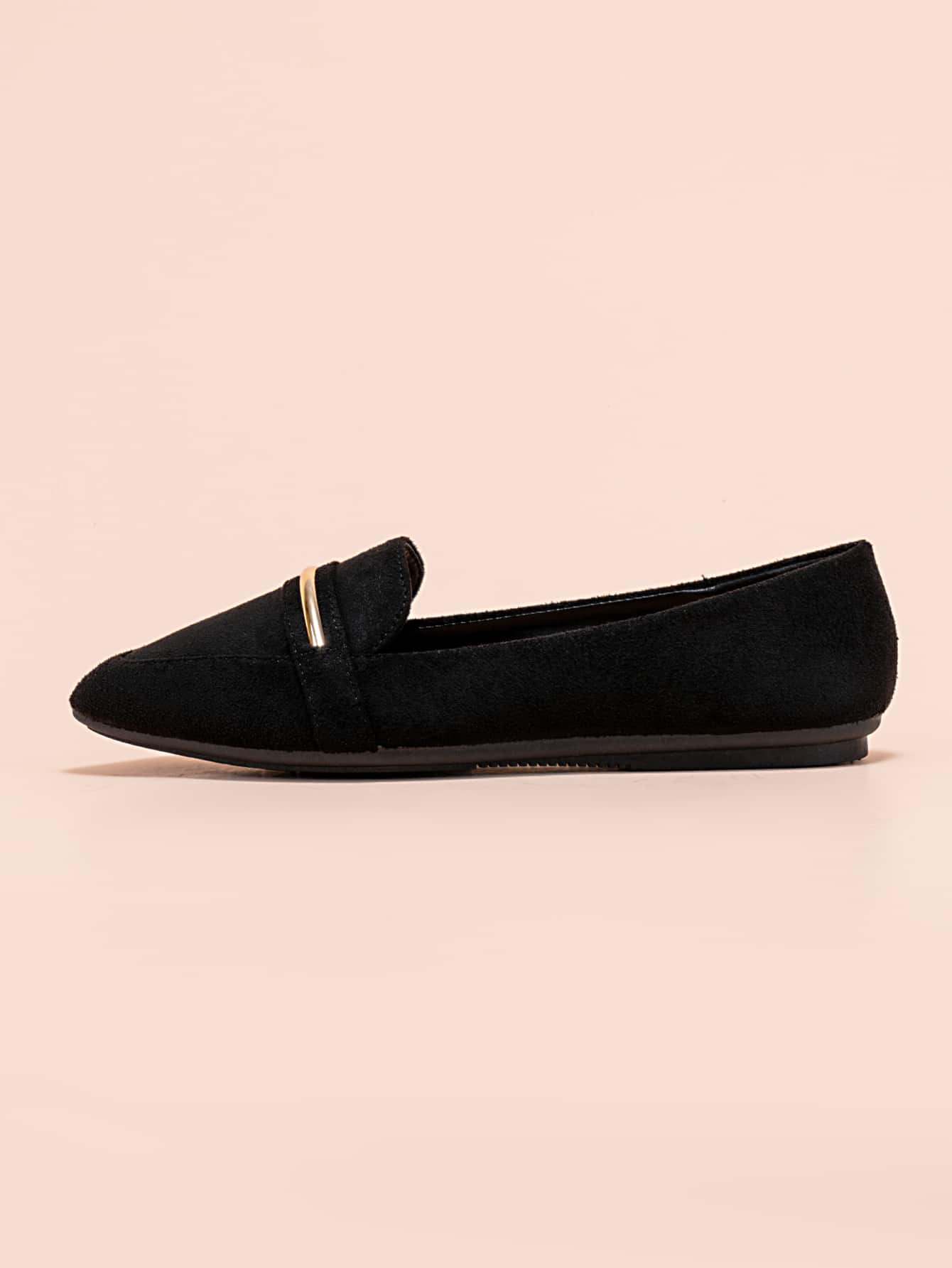 In Black Women Flats