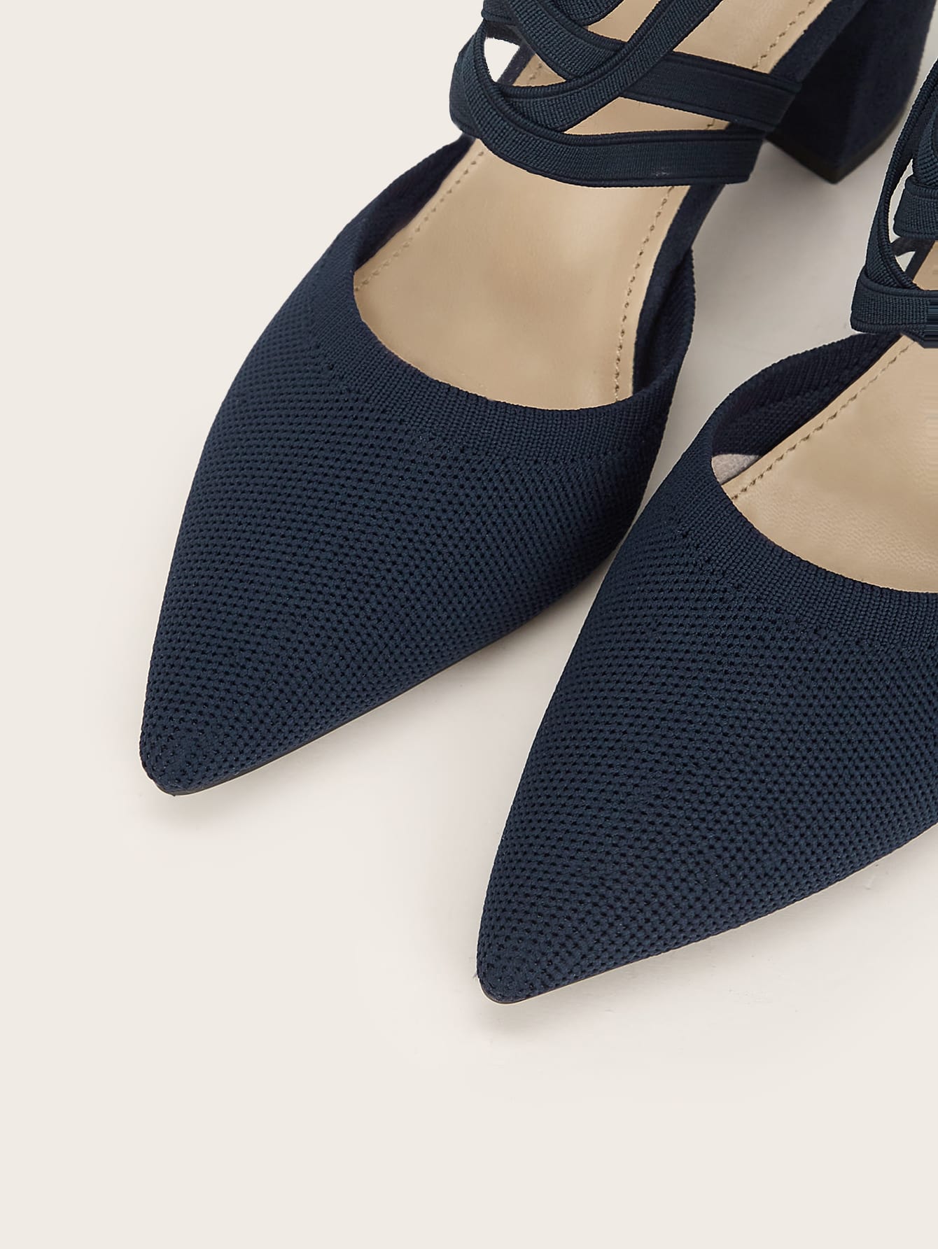 In Navy Blue Women Pumps