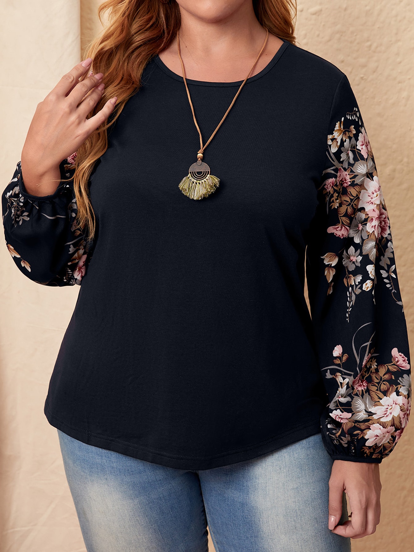 In Casual Plus Size Women Tops