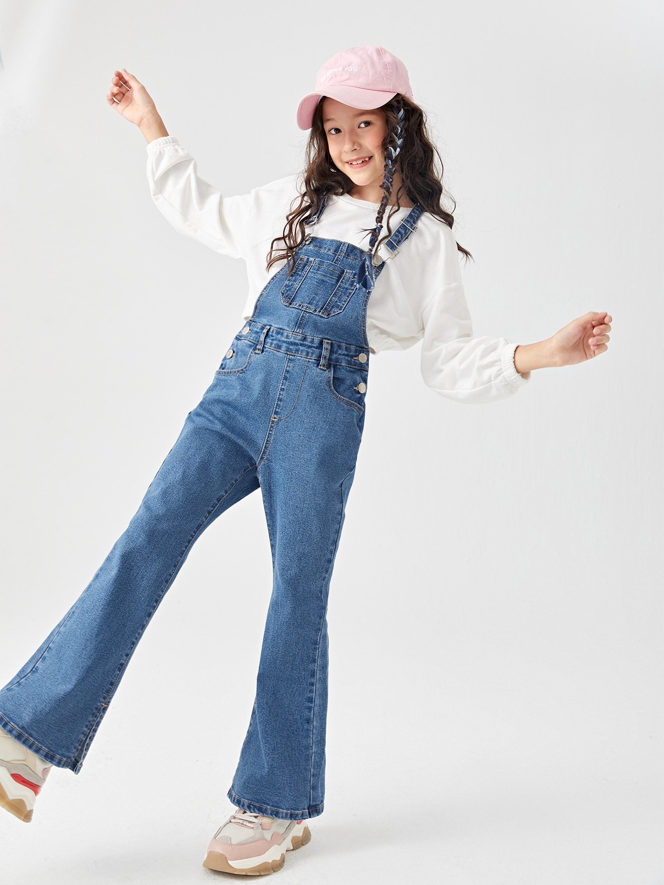 Tween Girls Denim Overalls & Jumpsuits