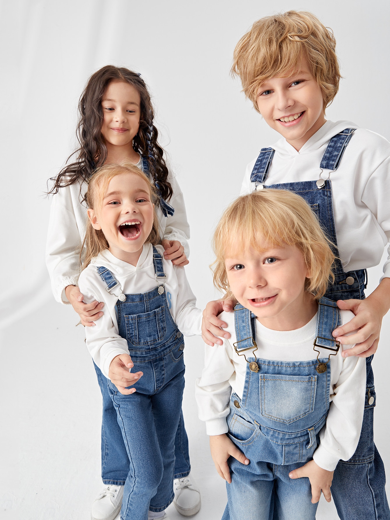 Tween Girls Denim Overalls & Jumpsuits