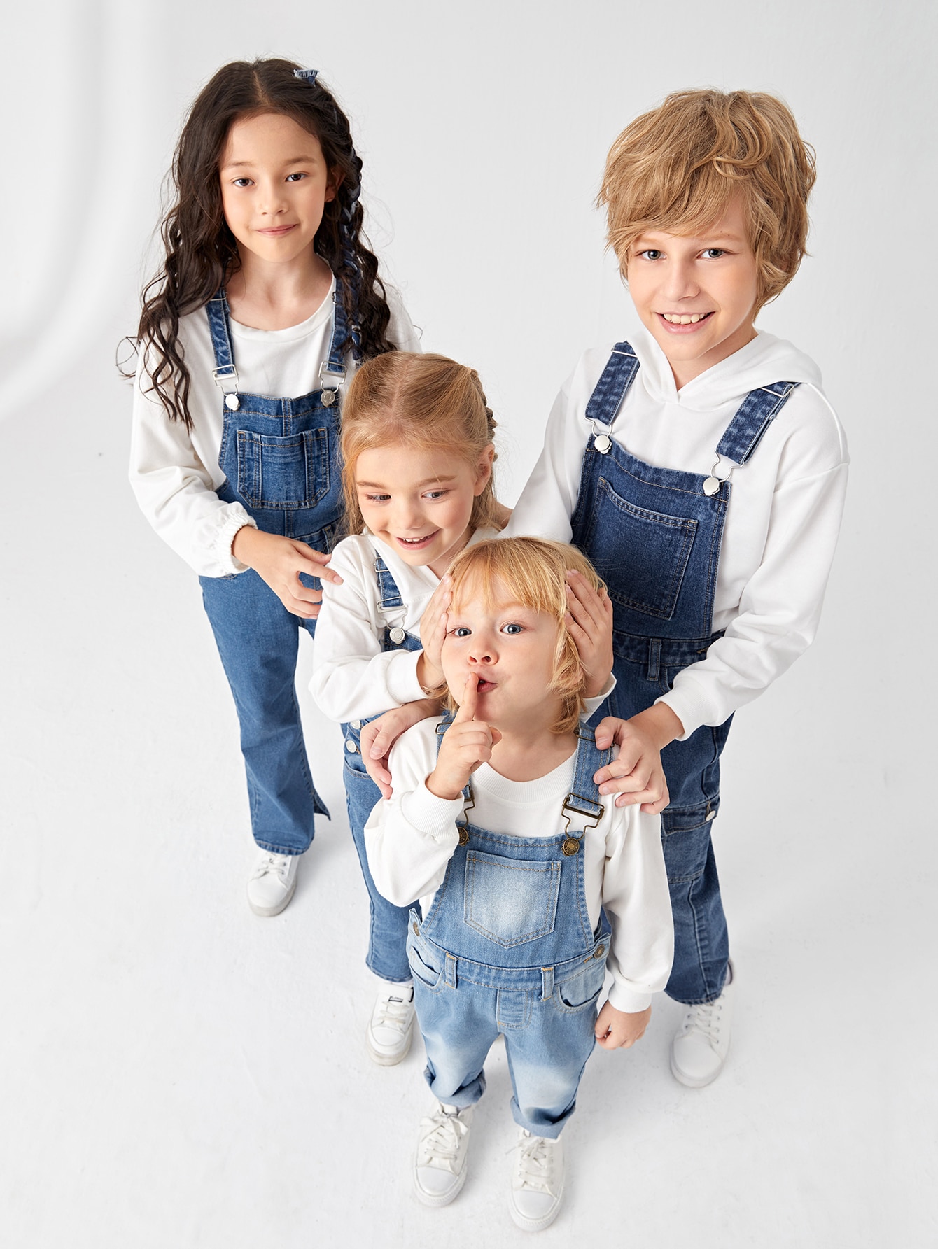 Tween Girls Denim Overalls & Jumpsuits