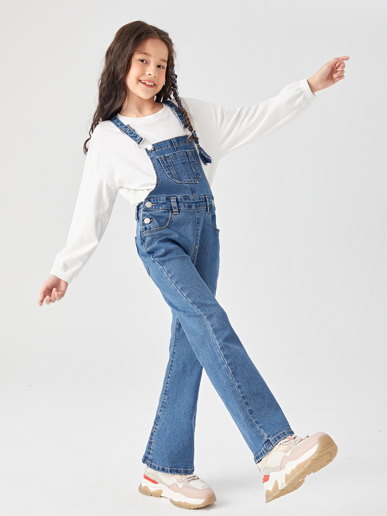 Tween Girls Denim Overalls & Jumpsuits