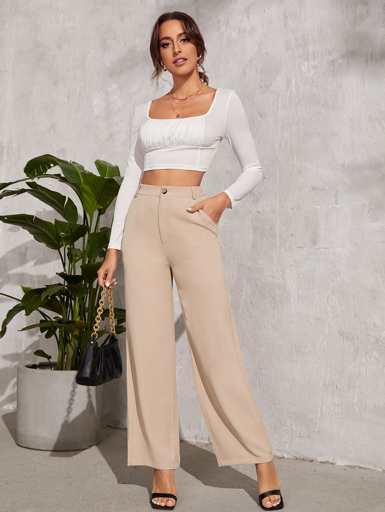 Wide Leg Pants