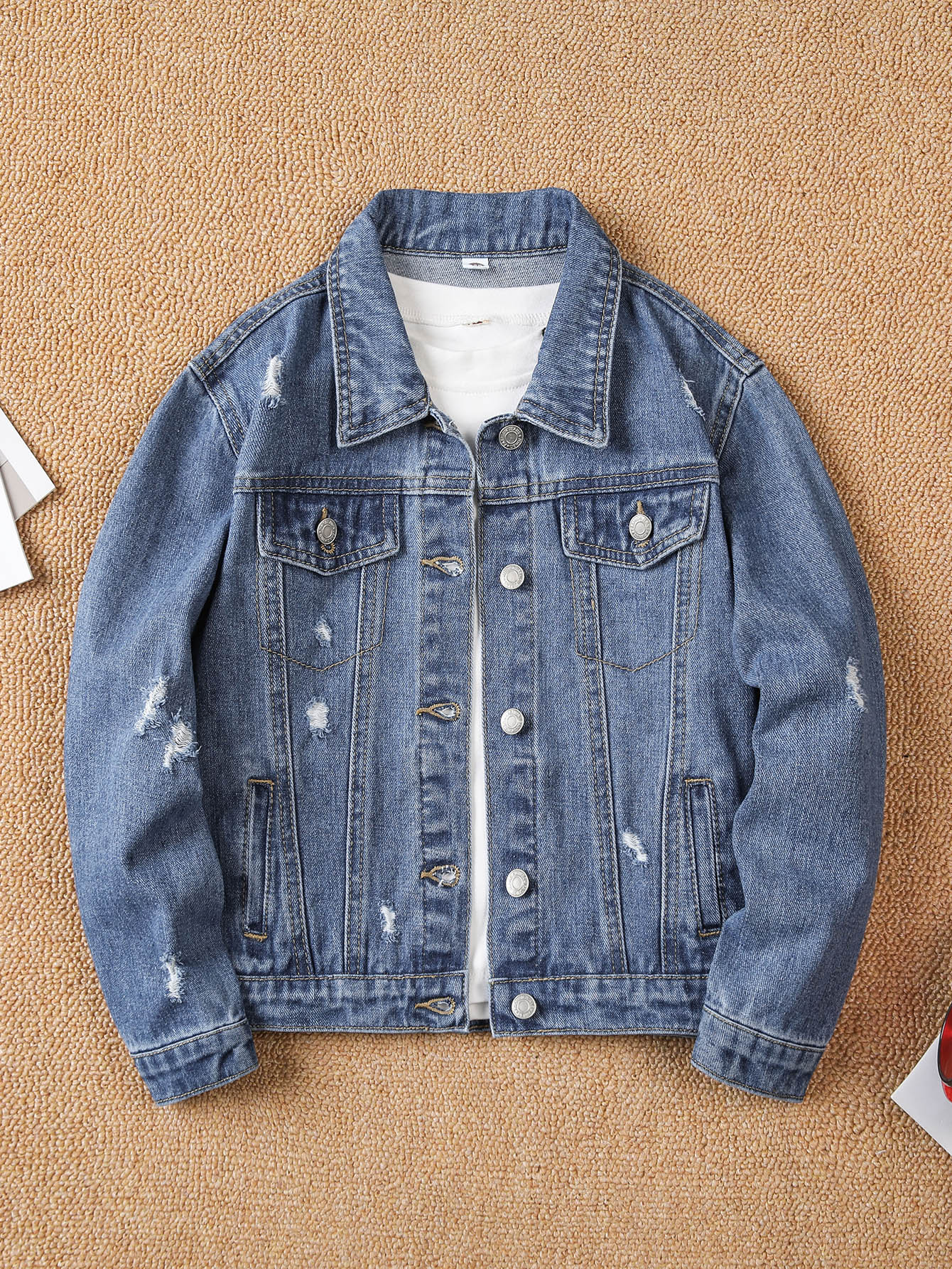 Tween Boys Denim Jackets & Coats