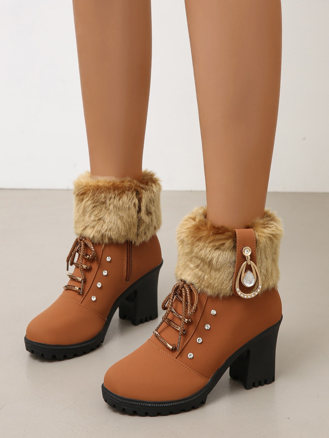 In Brown Women Ankle Boots & Booties