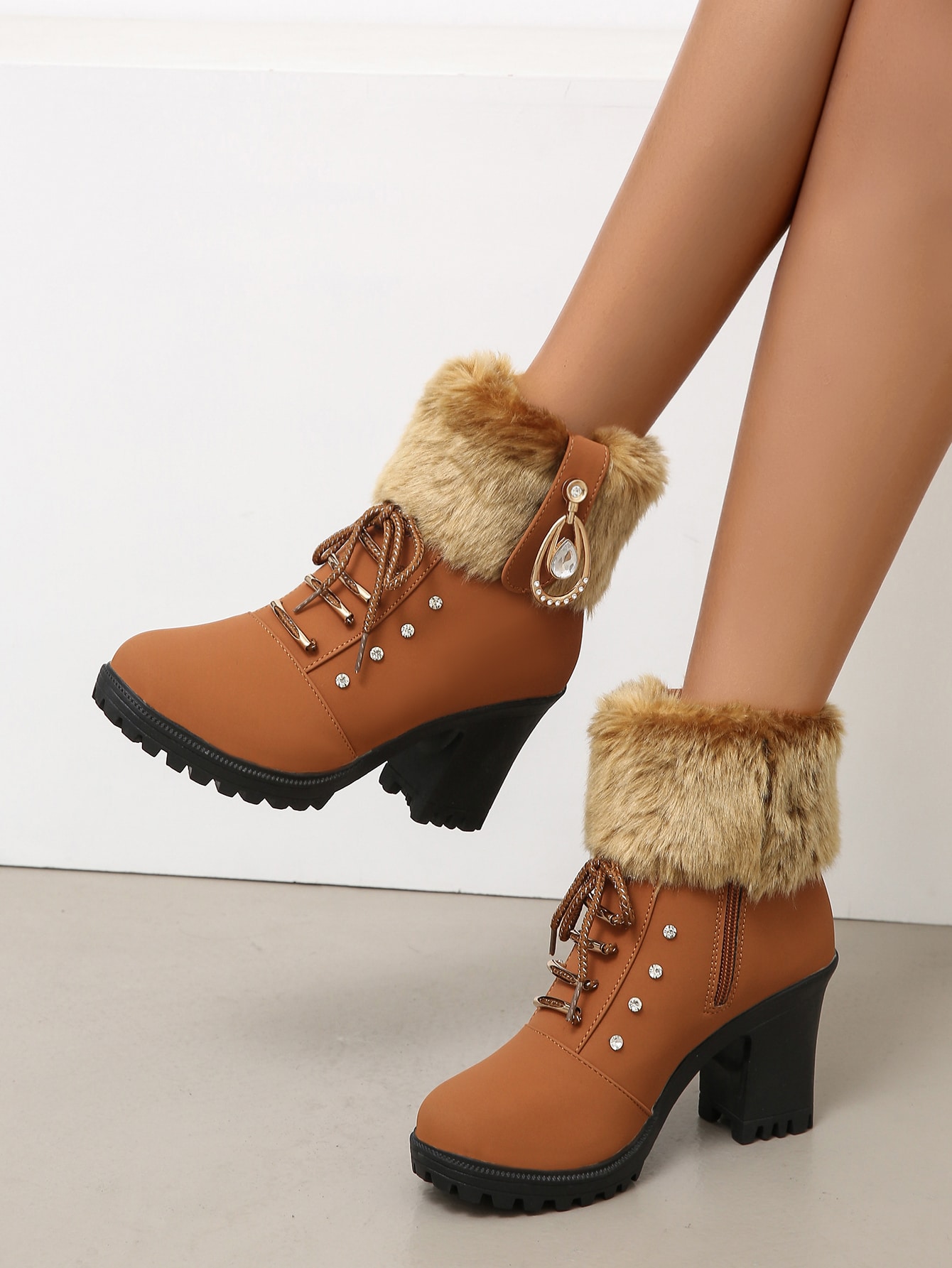 In Brown Women Ankle Boots & Booties