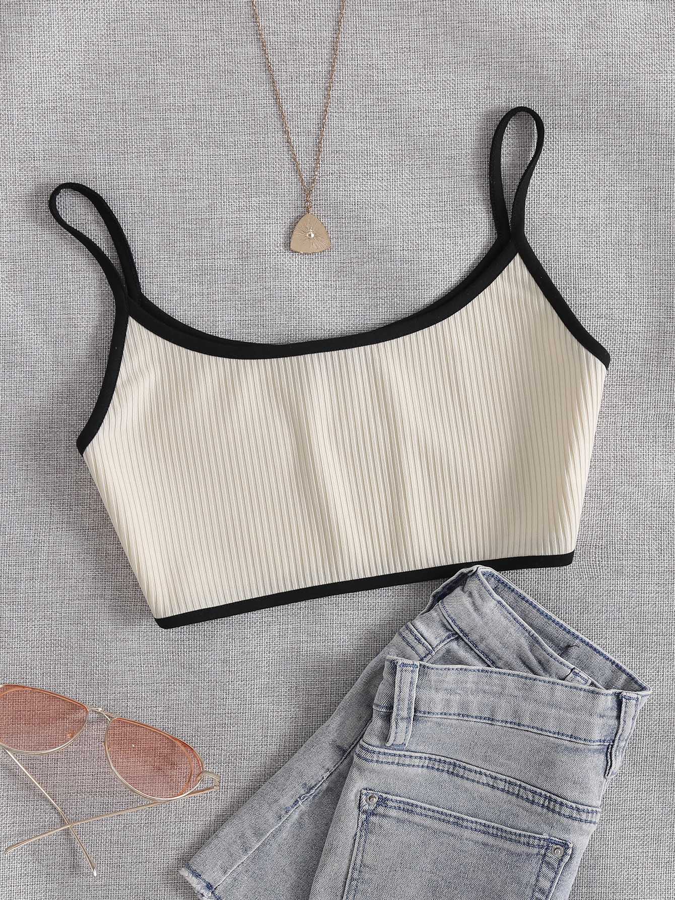 In Beige Women Tank Tops & Camis