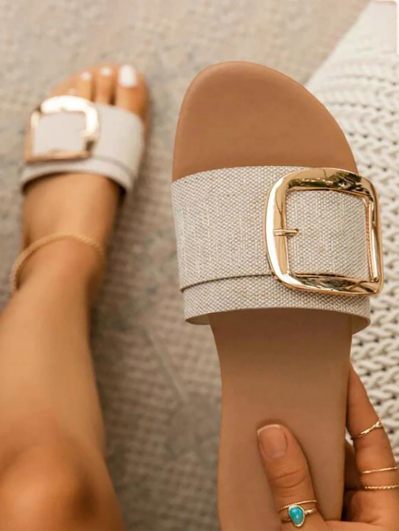 In Apricot Women Sandals