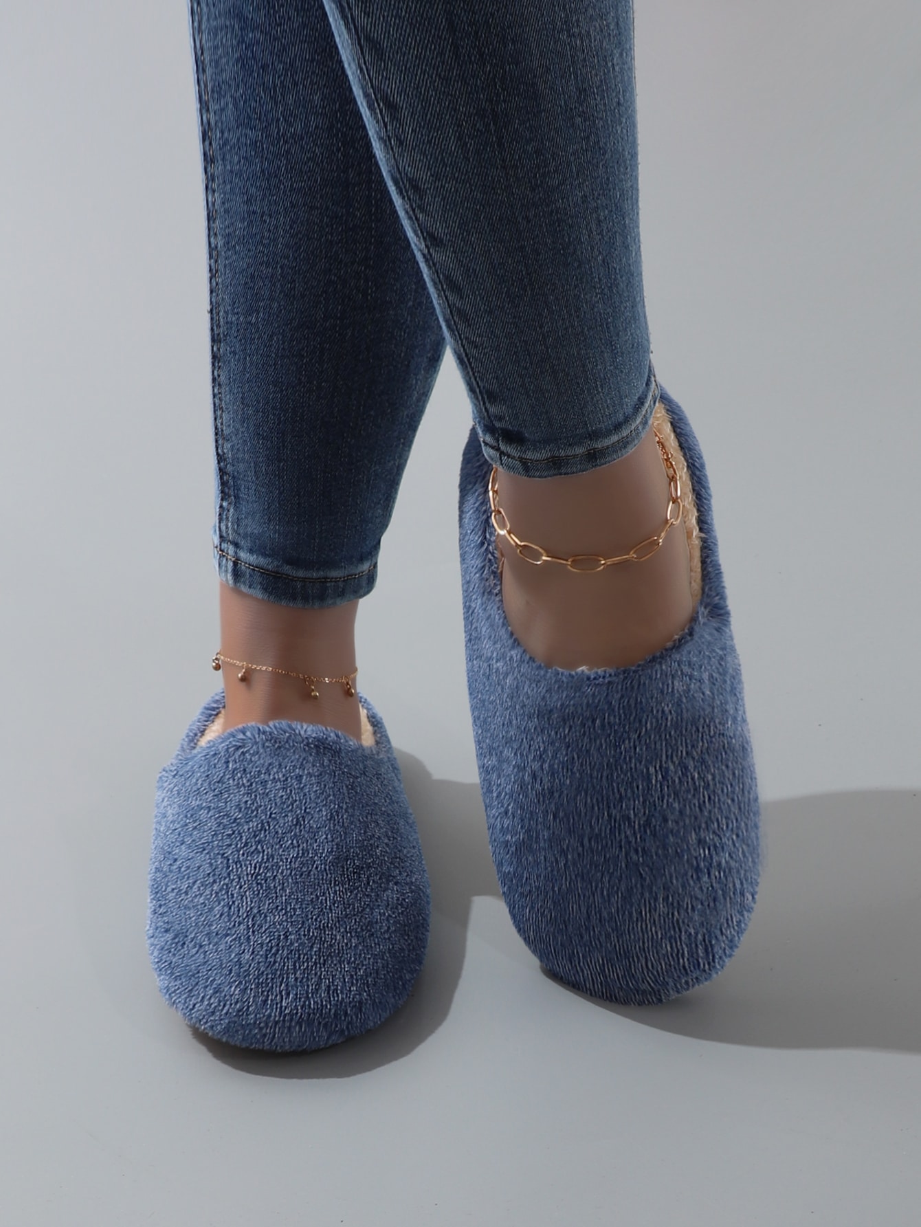 In Blue Women Slippers