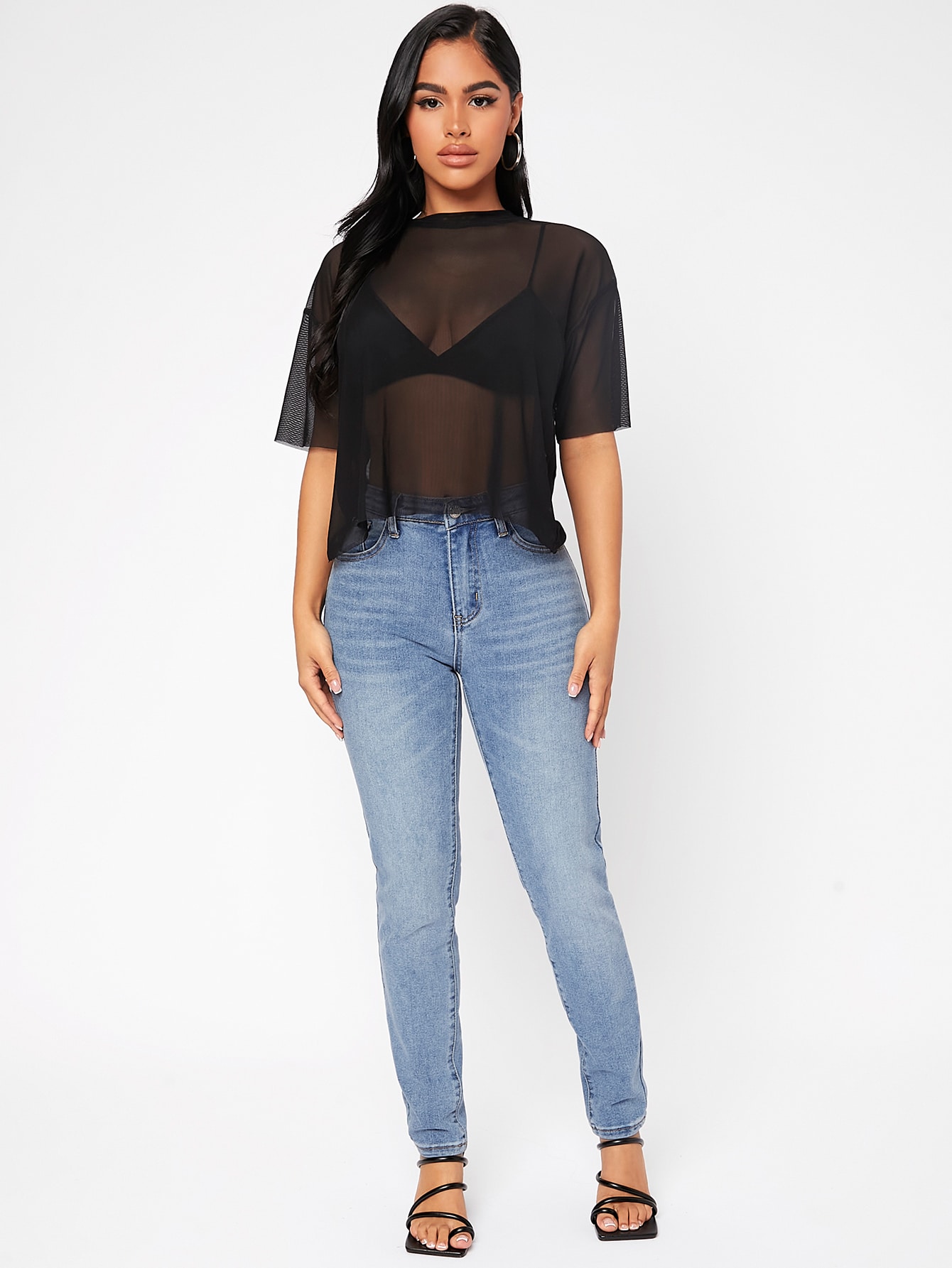 In Black Women Tops