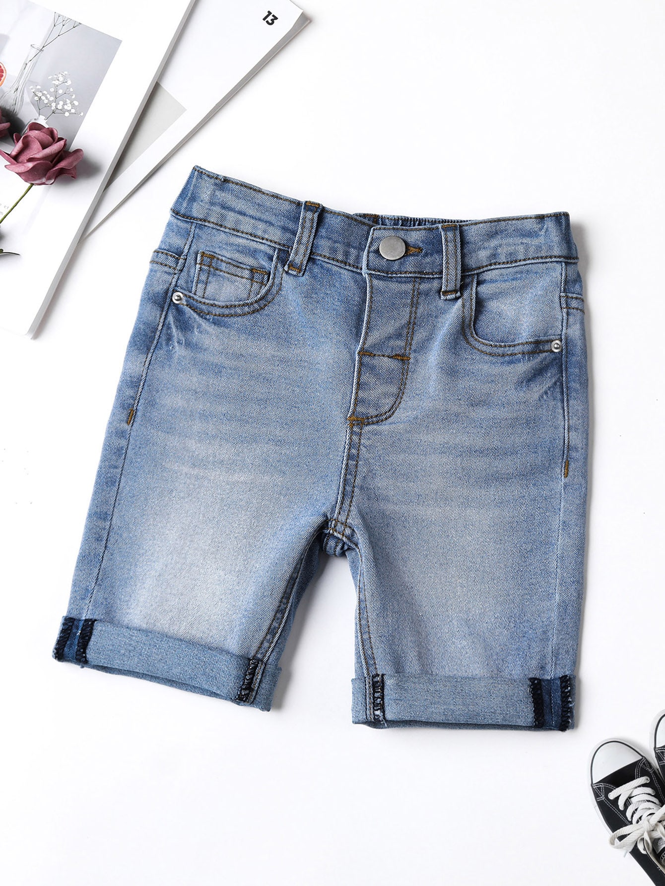 Young Boys Denim Shorts