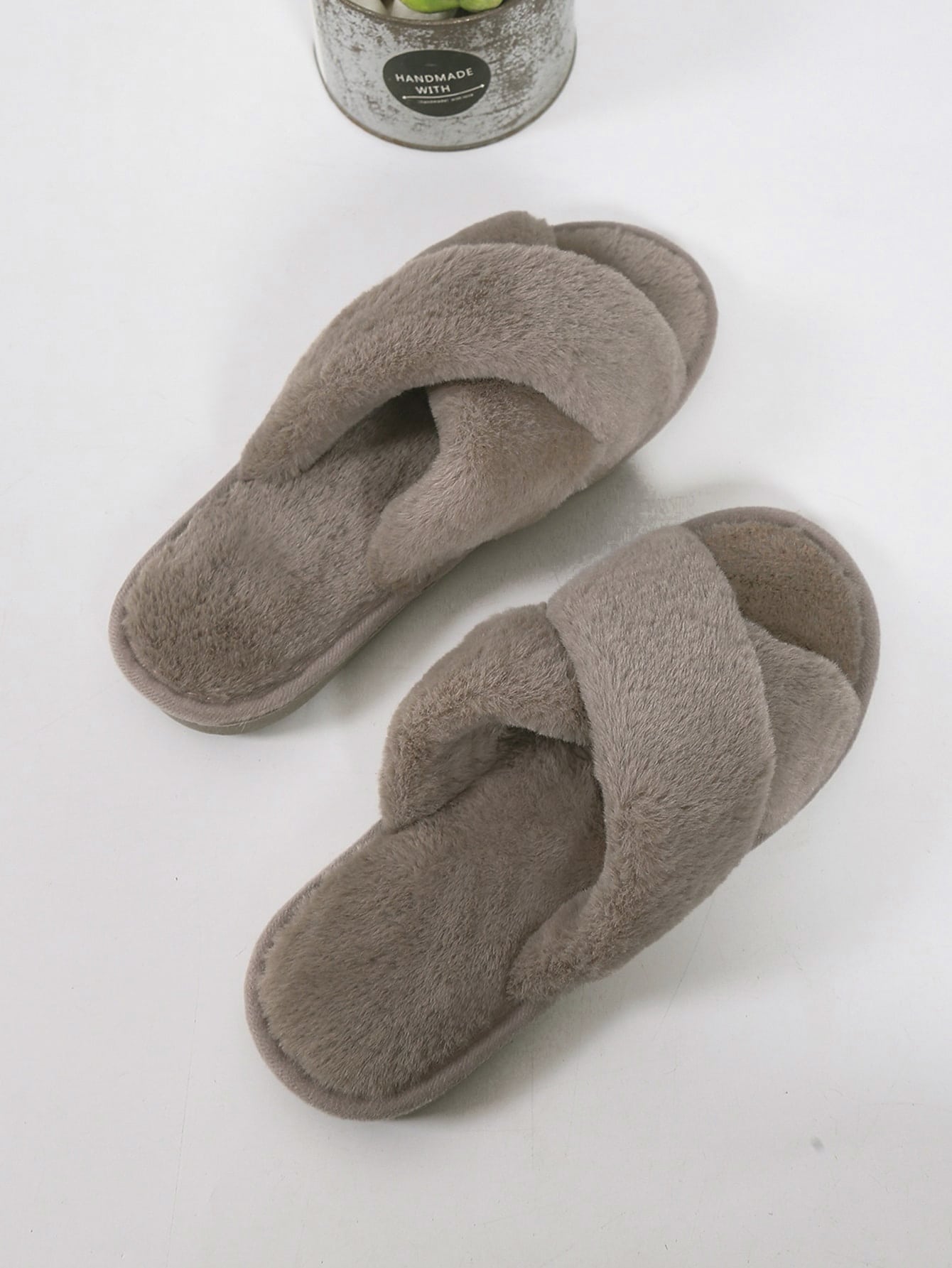 In Khaki Women Home Slippers