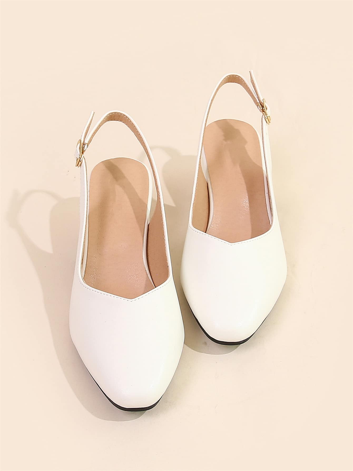 In White Women Pumps