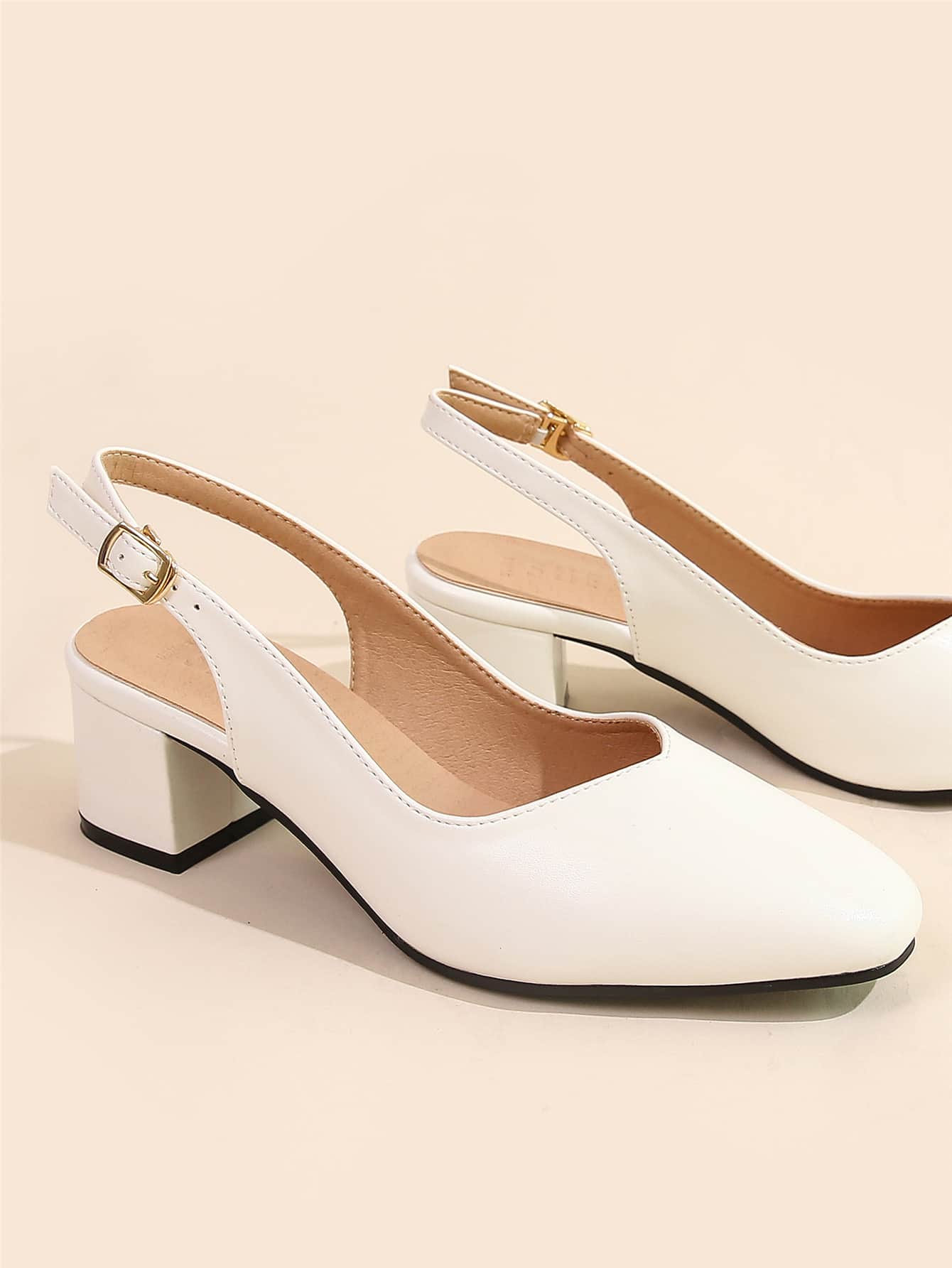 In White Women Pumps