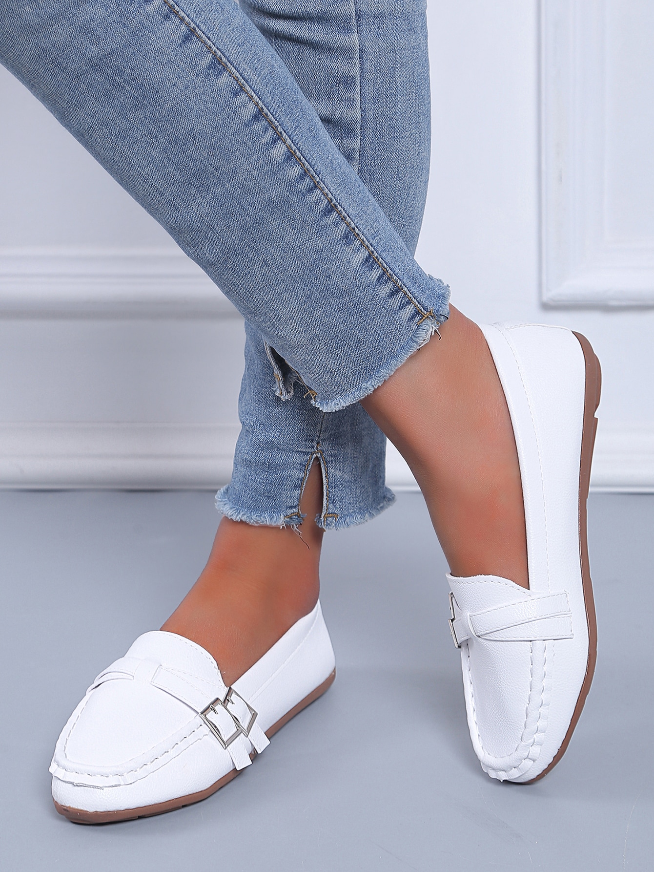 In White Women Flats