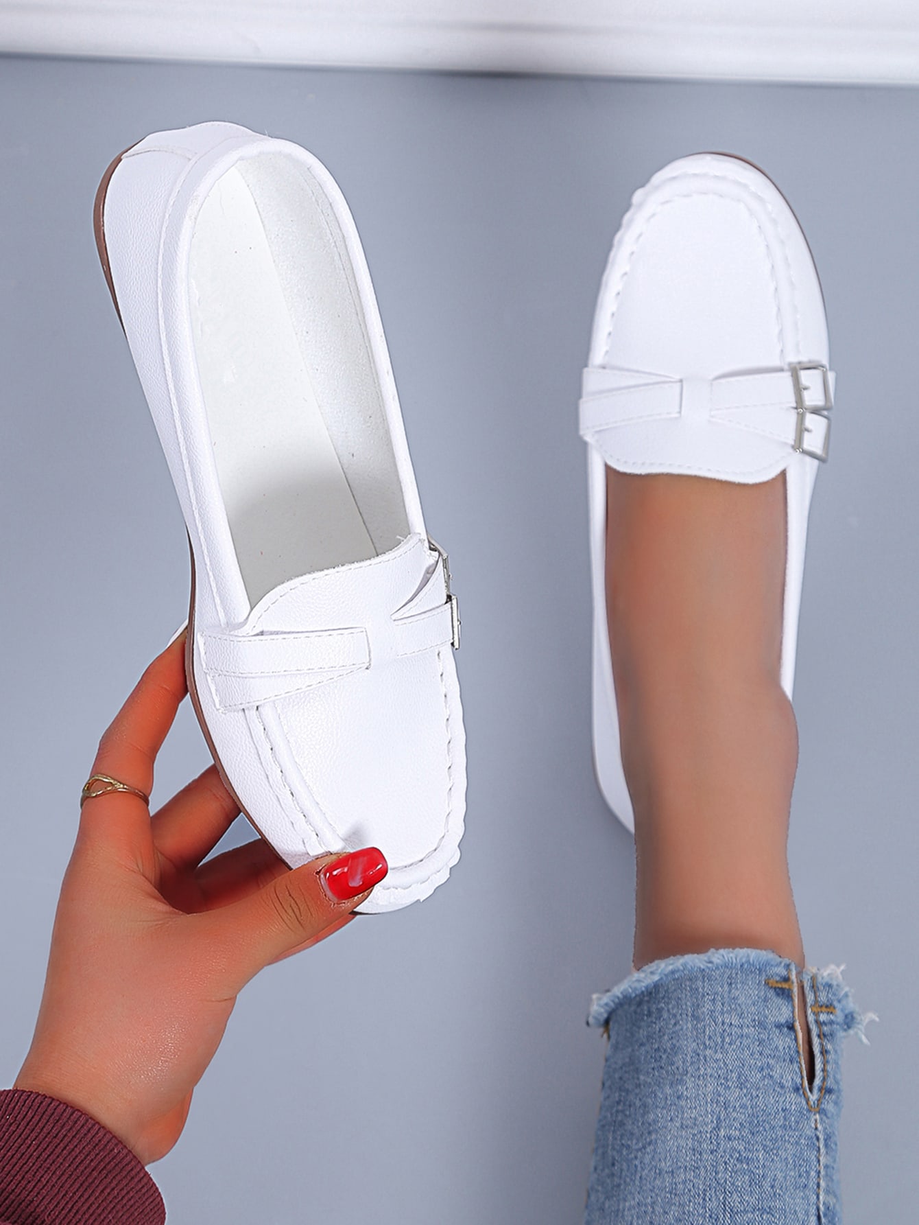 In White Women Flats