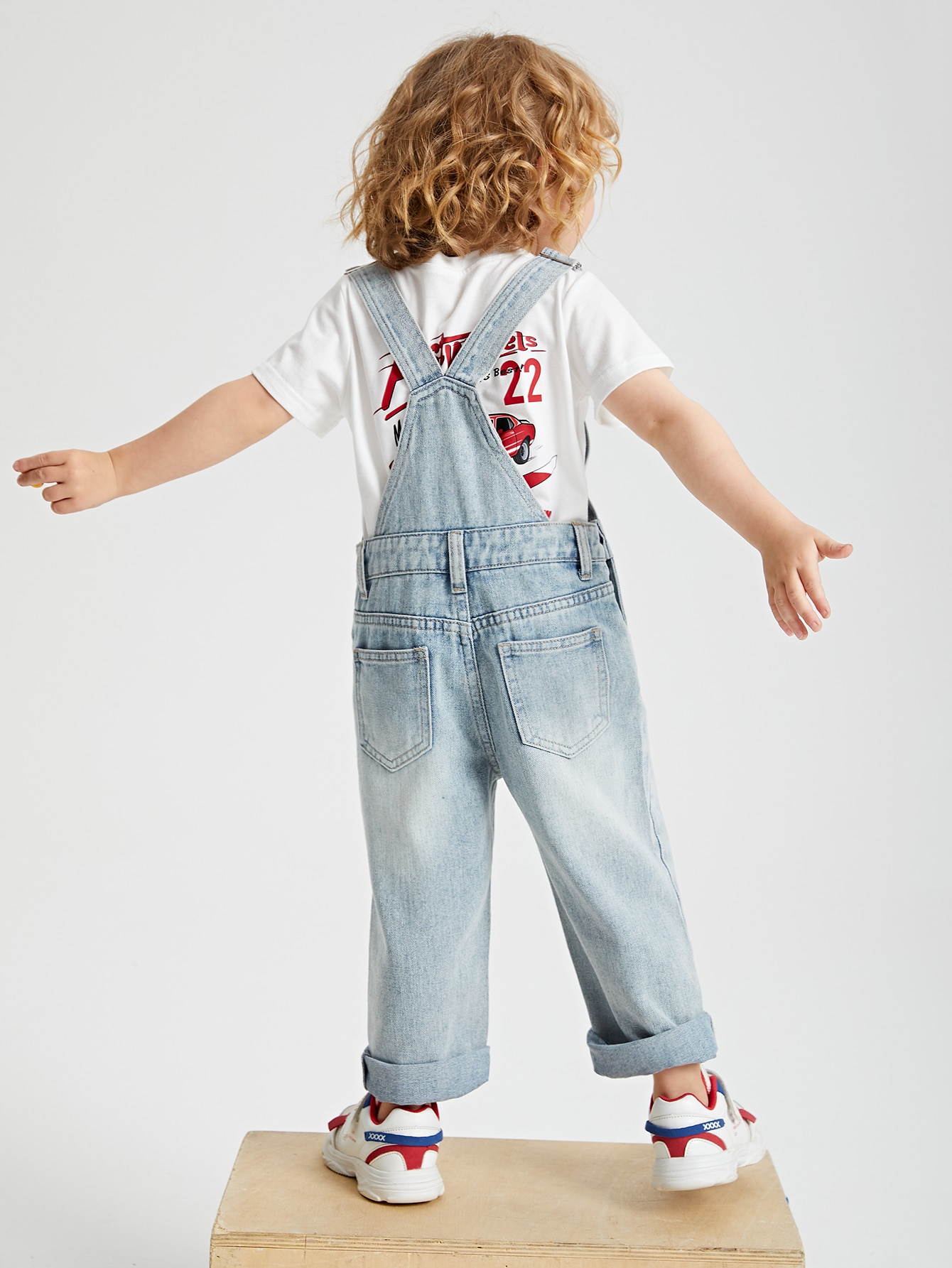 Young Boys Denim Overalls & Jumpsuits