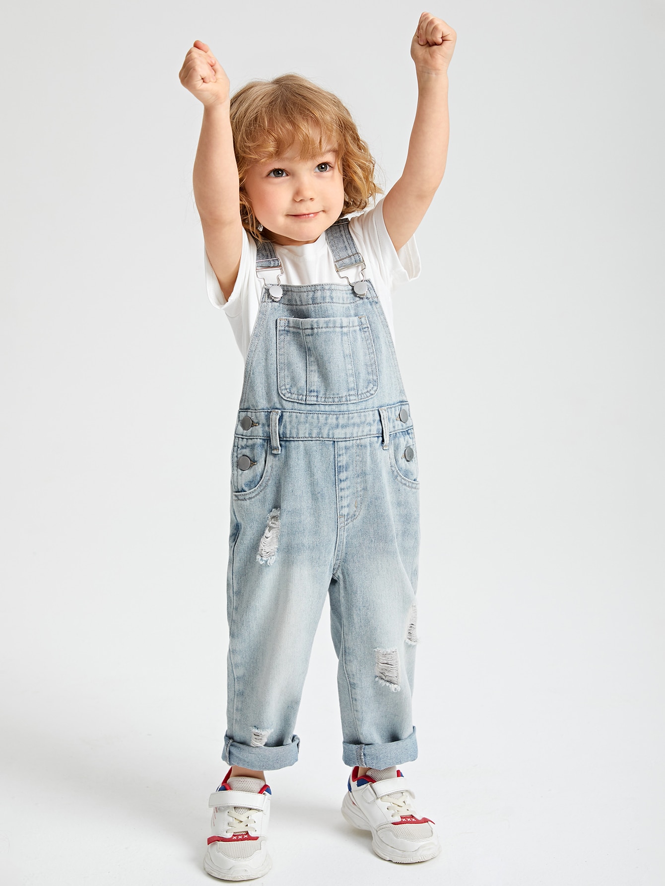 Young Boys Denim Overalls & Jumpsuits