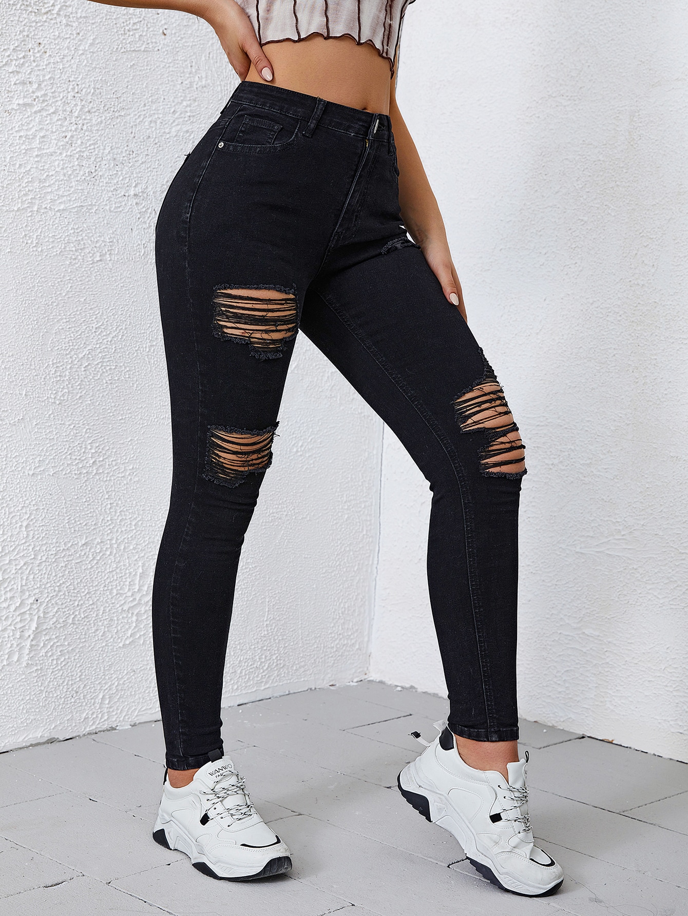 In Black Women Denim