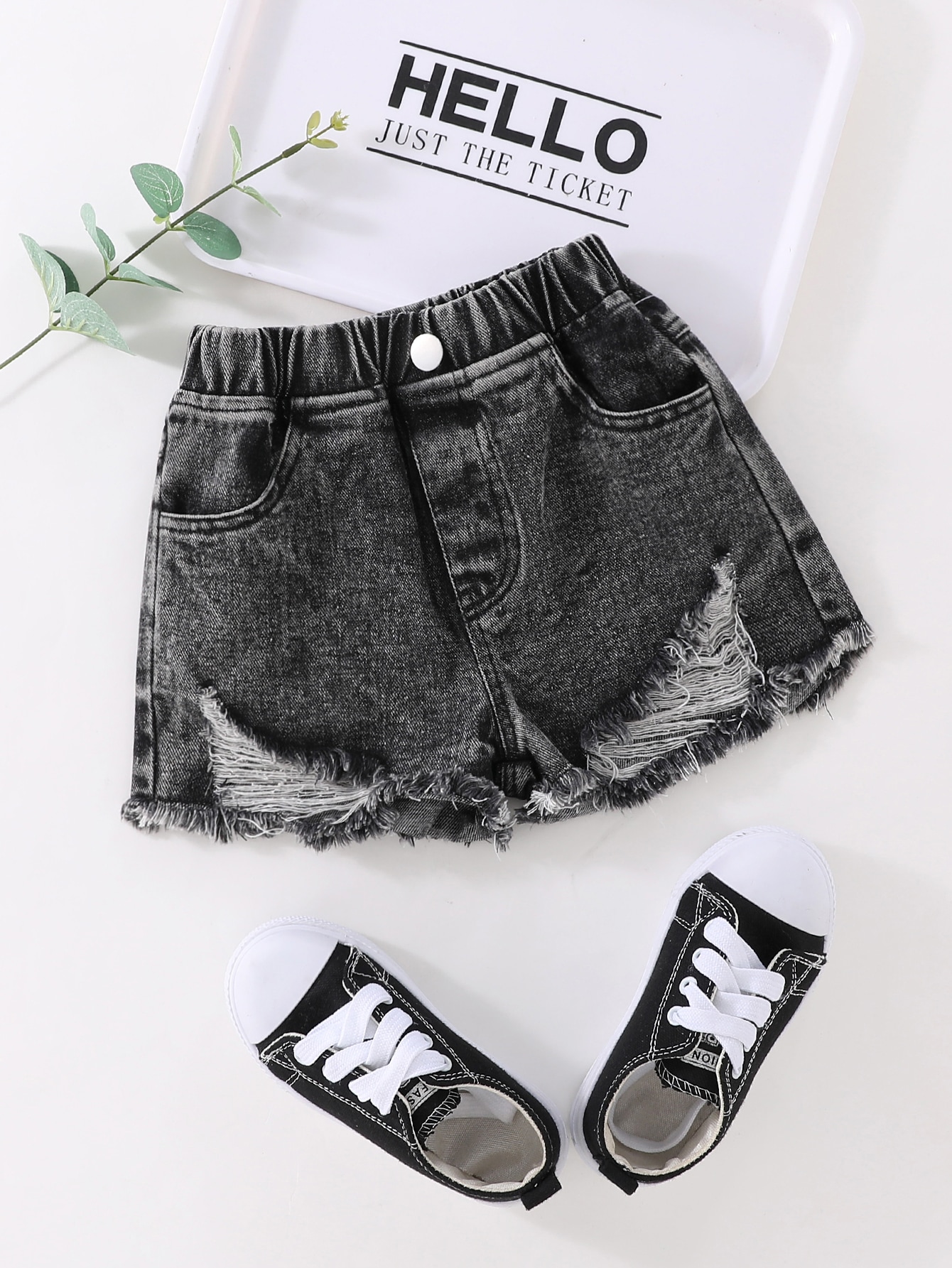 Young Girls Denim Shorts