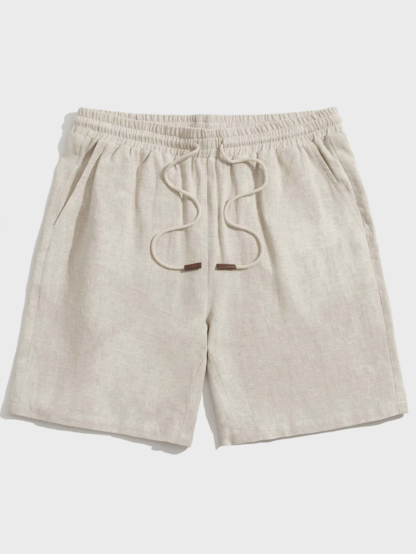 Men Linen Shorts