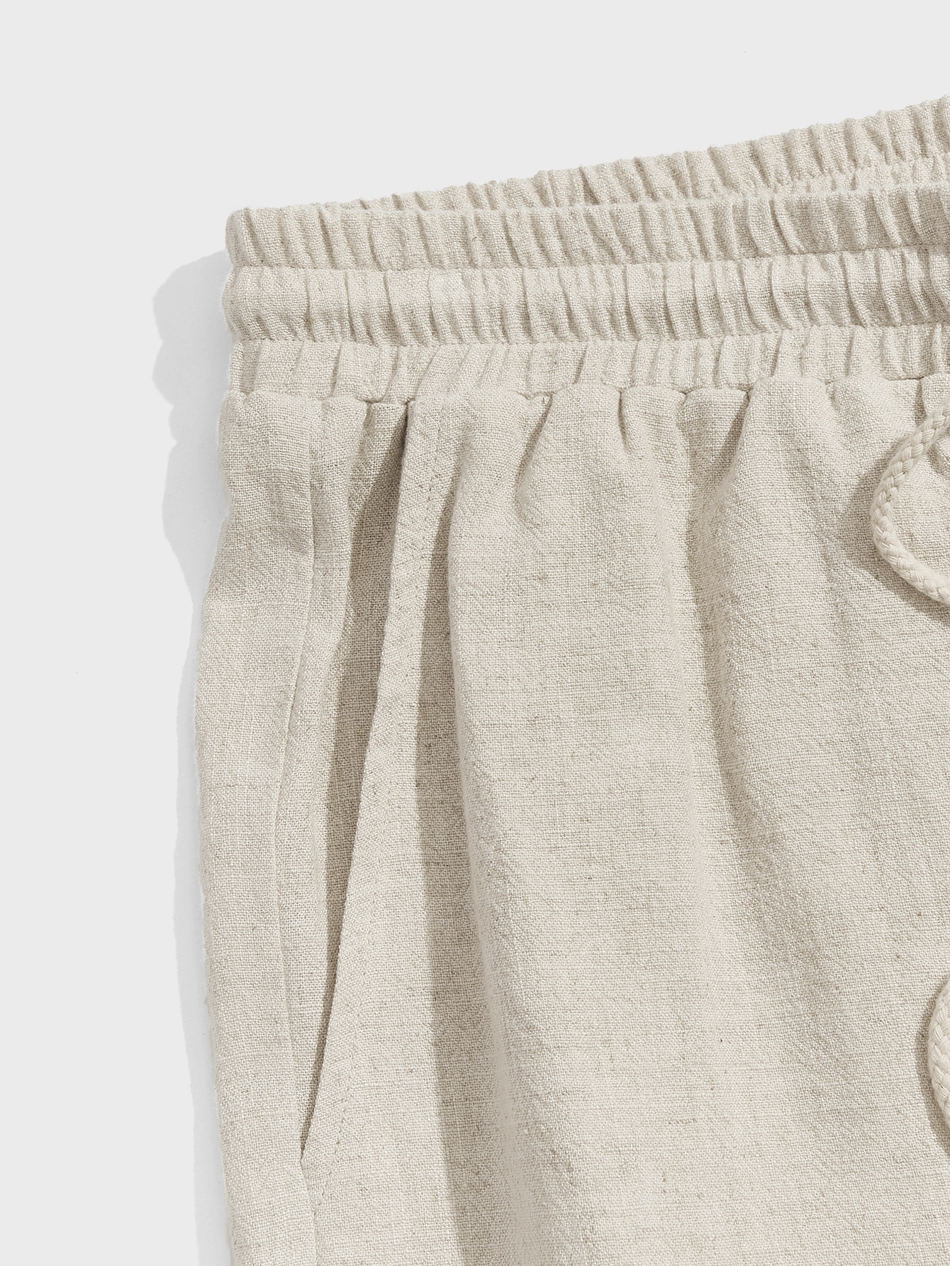 Men Linen Shorts