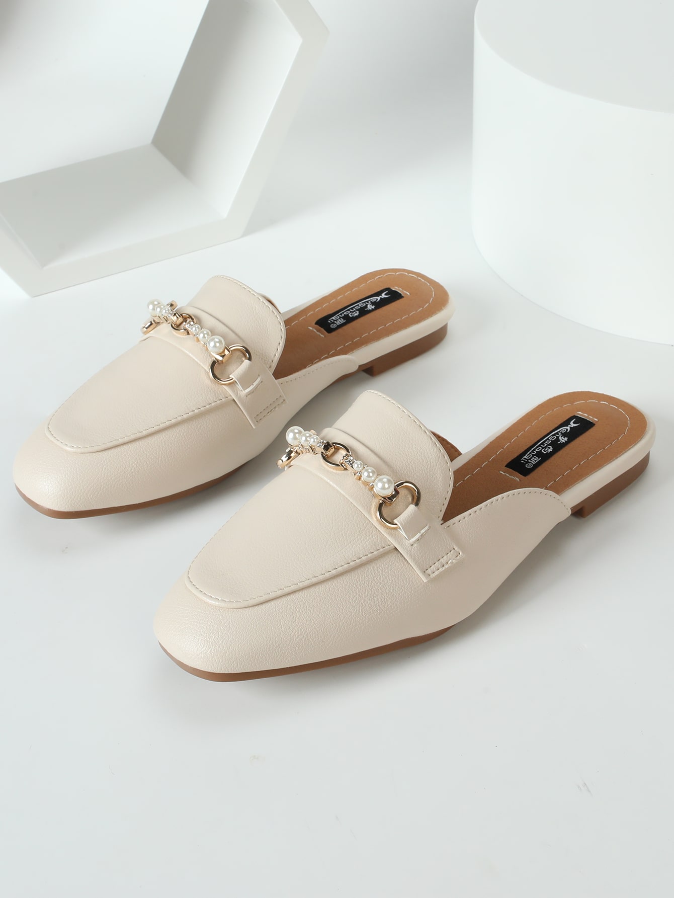 In Apricot Women Flats