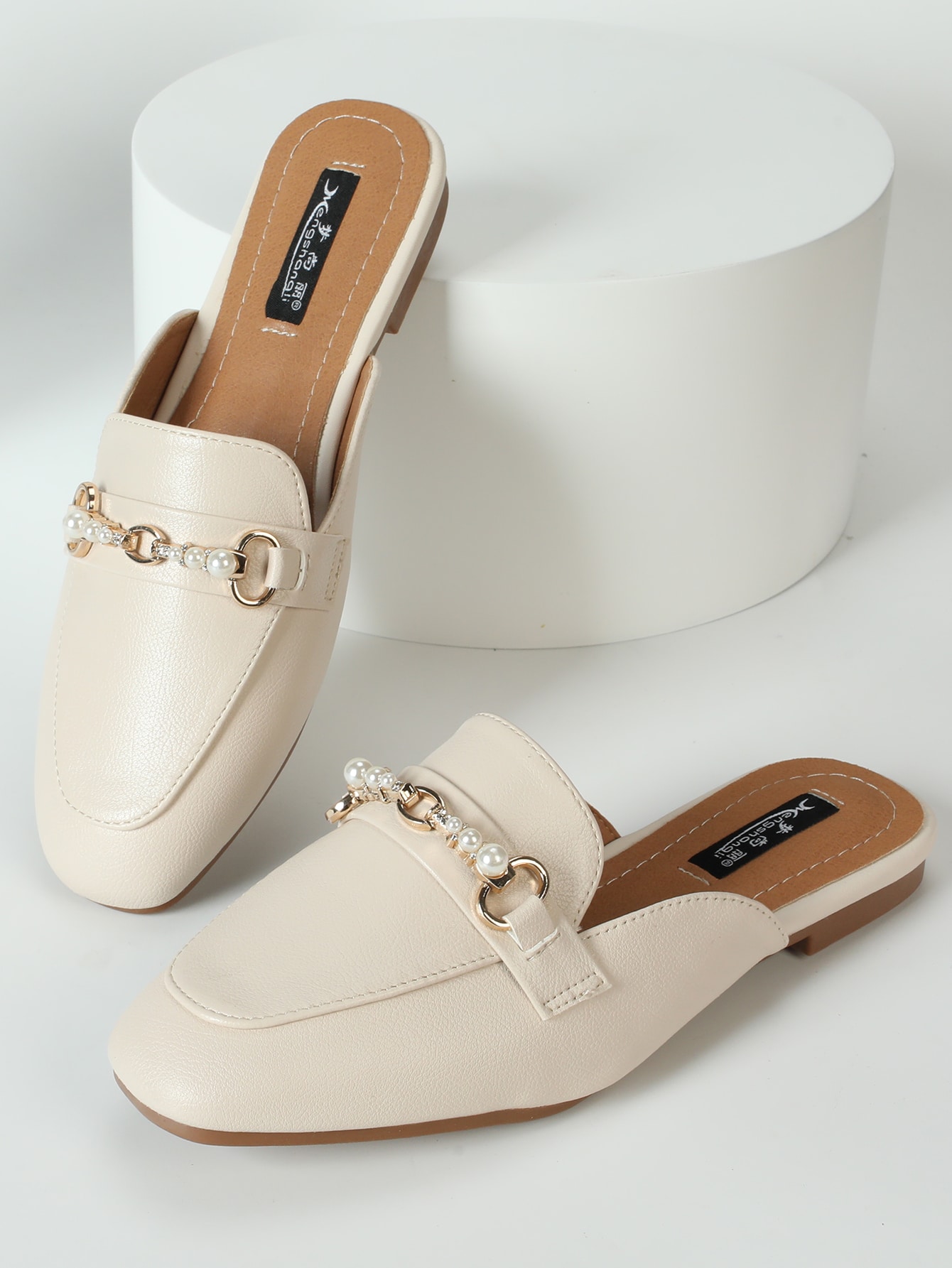 In Apricot Women Flats