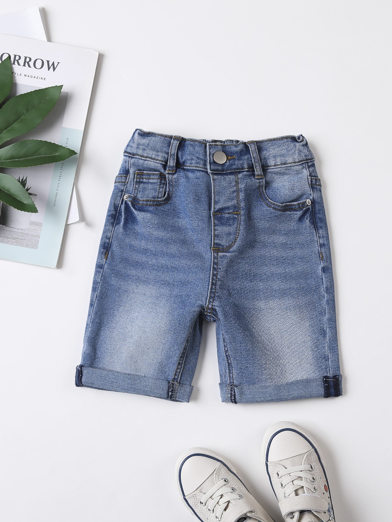 Young Boys Denim Shorts