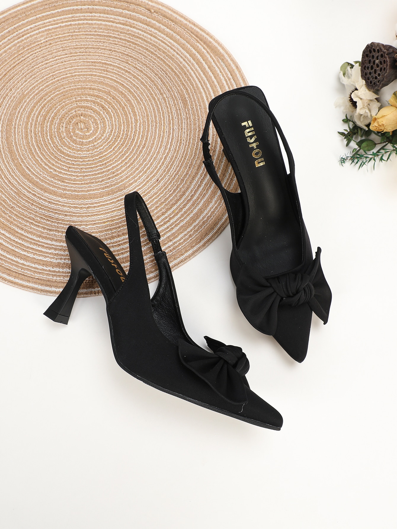 In Black Women Pumps