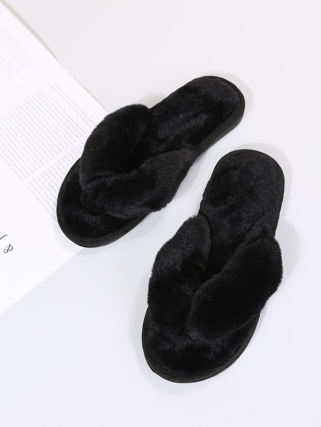 In Black Women Home Slippers